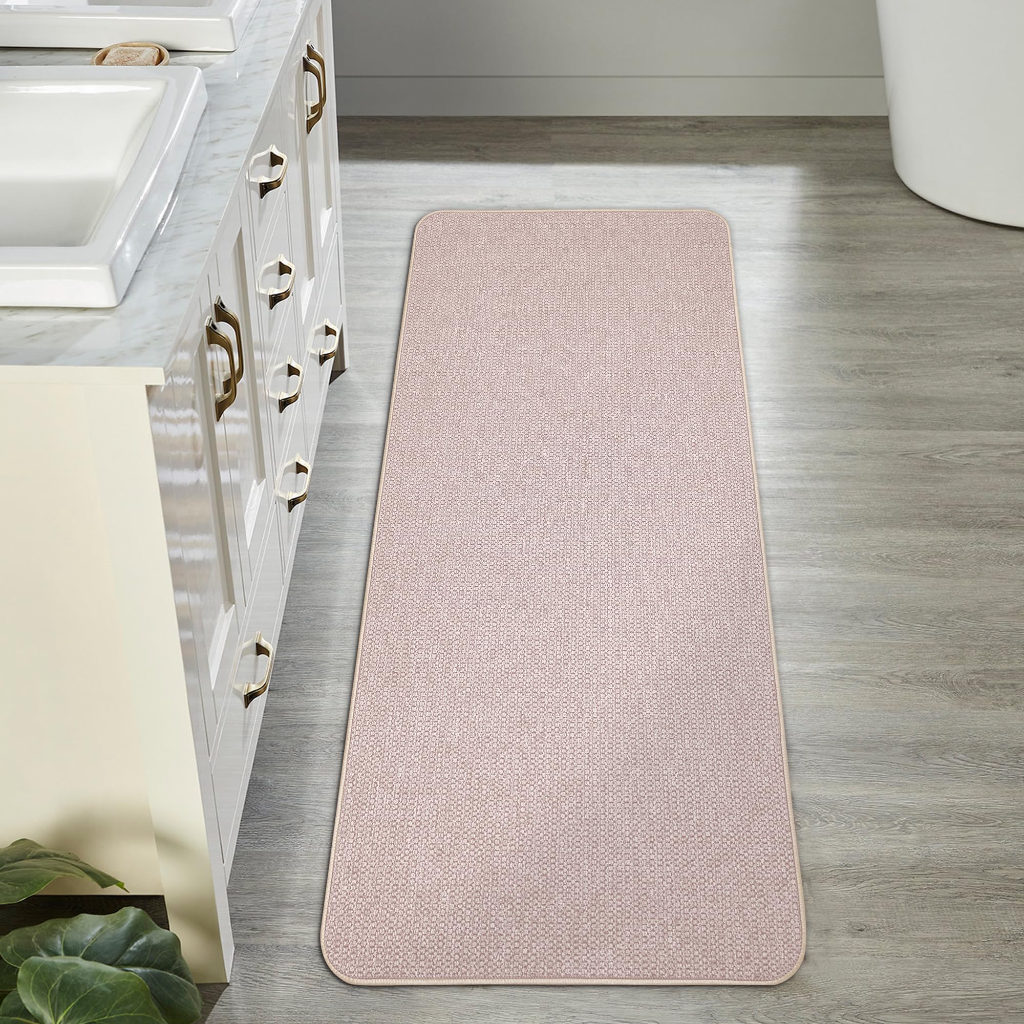 Bath Mat Ultra Thin Bathroom Runner Rugs (1440 sq inches)