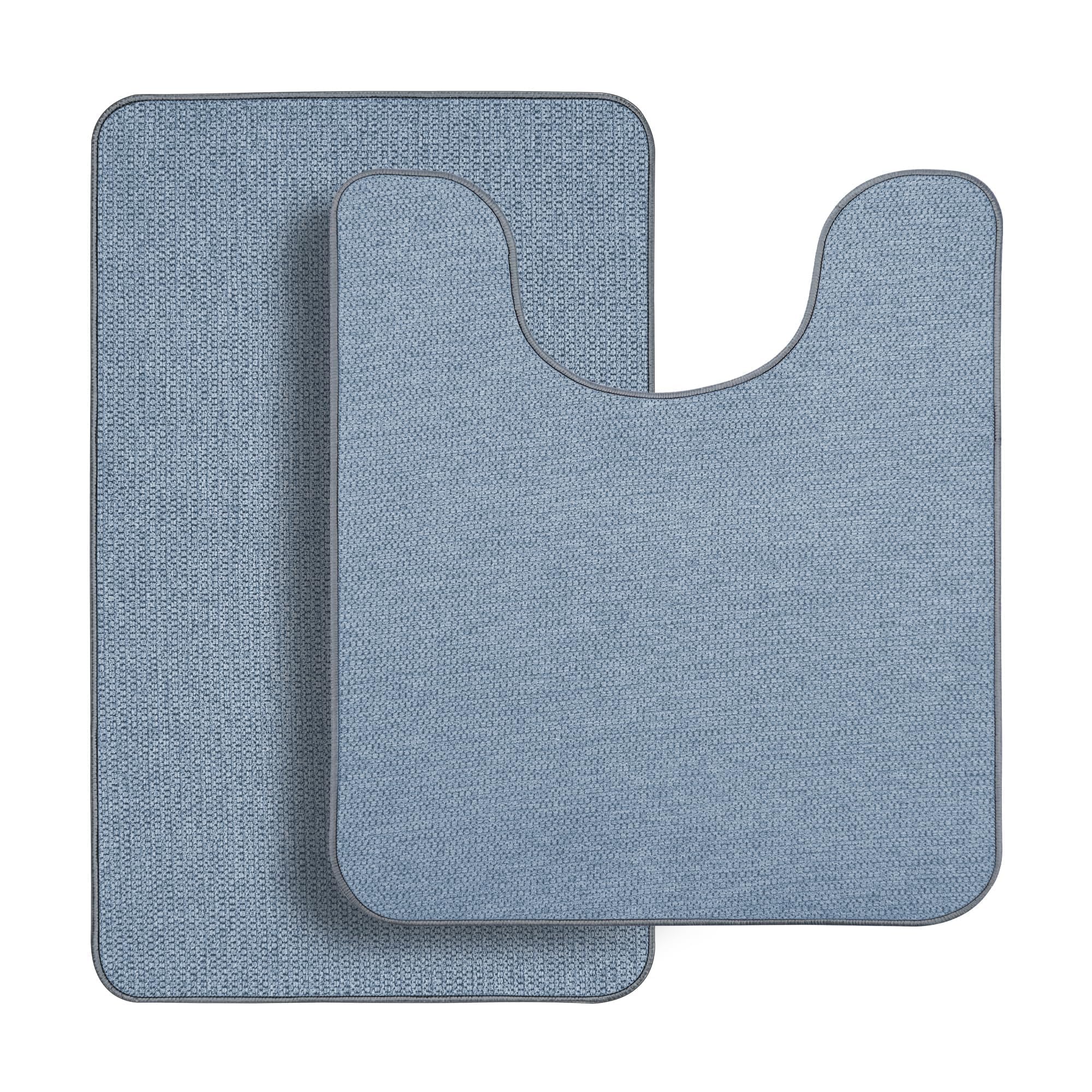 Bath Mat Set 2 Pieces (6.48 sq ft Count)