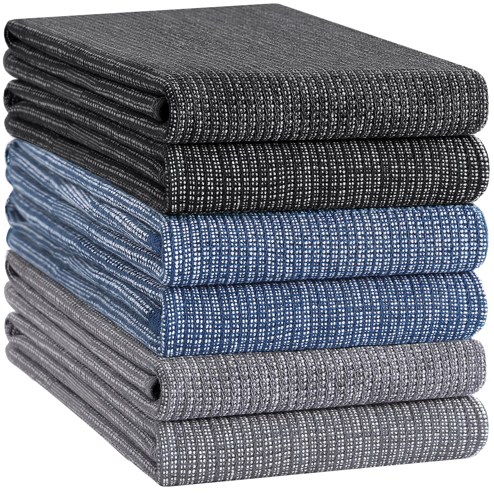 380 GSM Cotton Premium Kitchen Towels 6 Pack (6 Count)