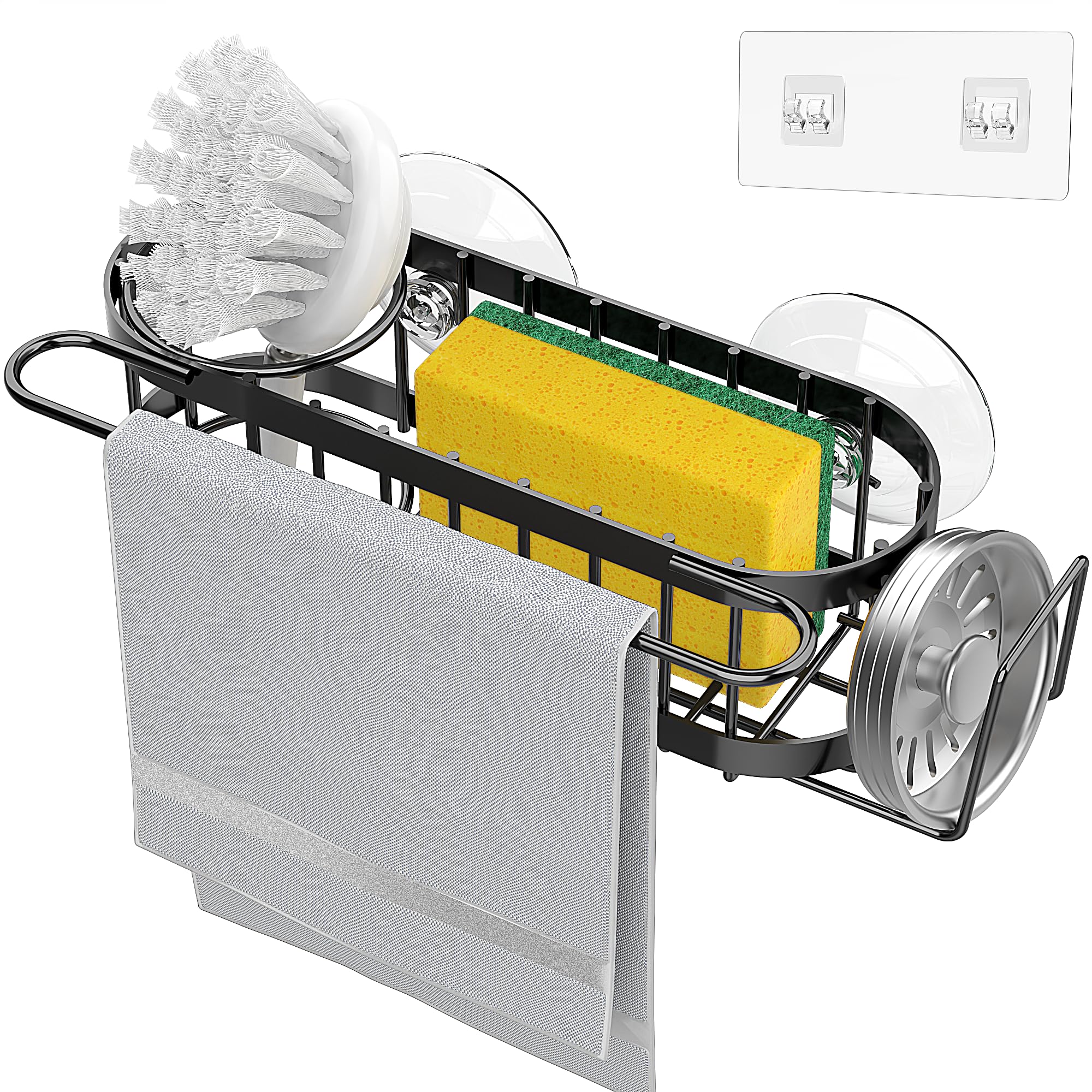 Kitchen Sink Caddy Sponge Holder in The Sink