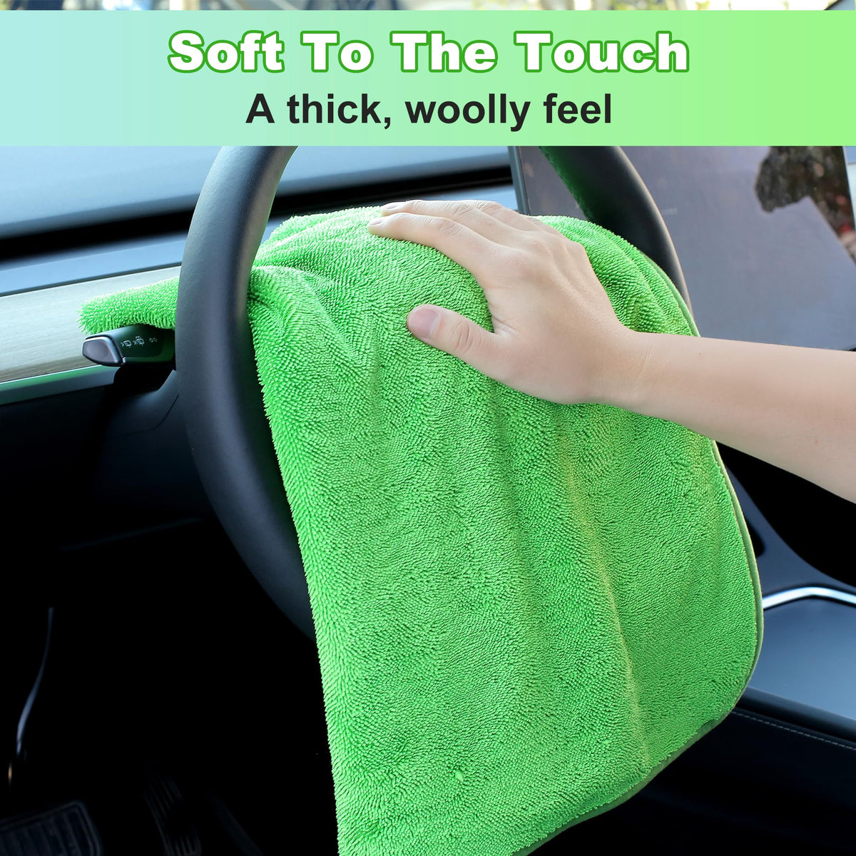 Microfiber Towels for Cars (3 Count)