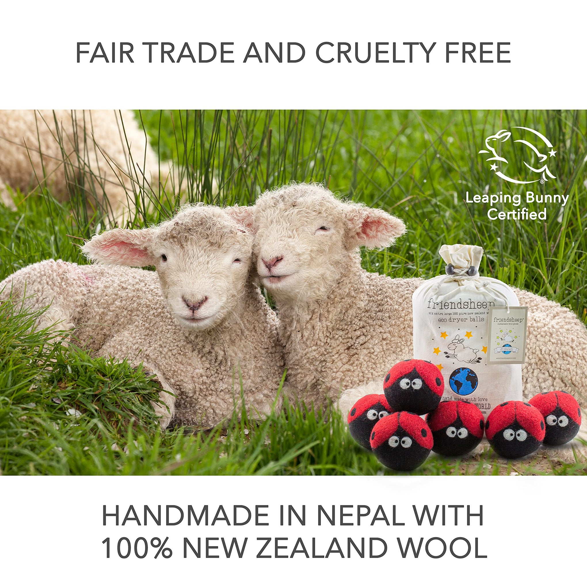 Wool Dryer Balls (6 Count)