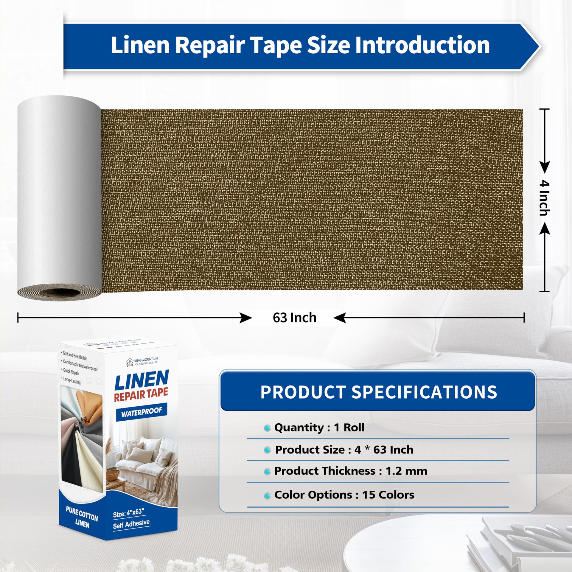Linen Repair Patches