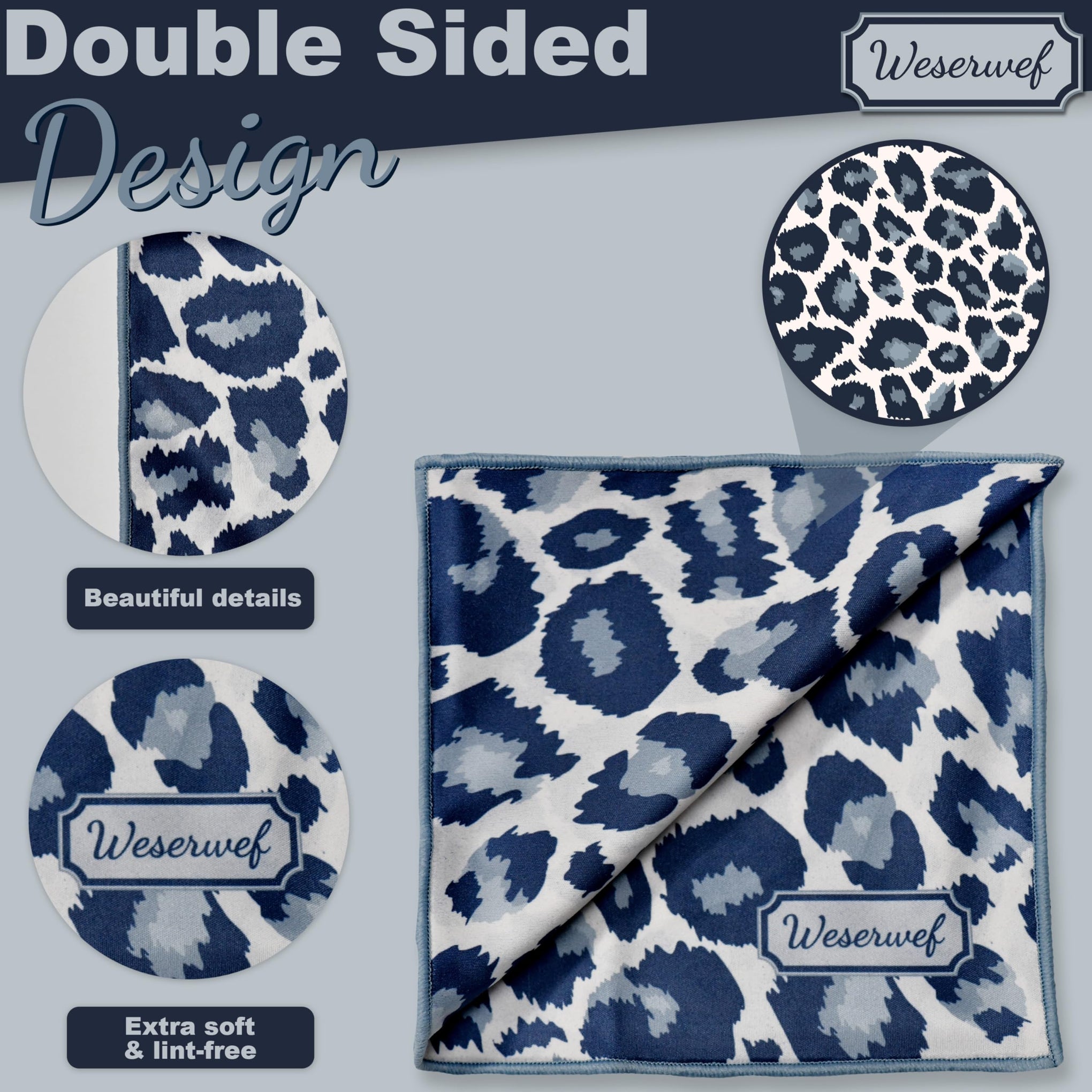 Design Microfiber Glasses Cleaning Cloth