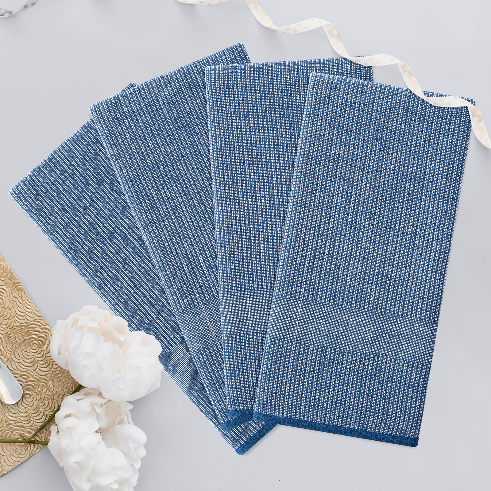 380 GSM Cotton Premium Kitchen Towels 12 Pack (12 Count)