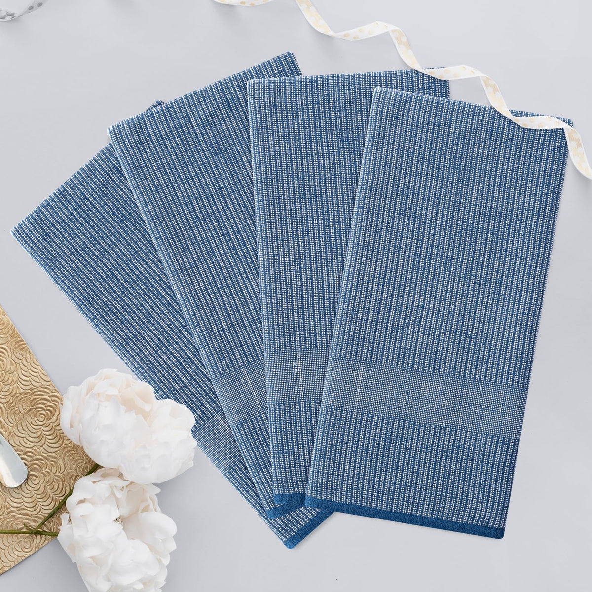 380 GSM Cotton Premium Kitchen Towels 6 Pack (6 Count)