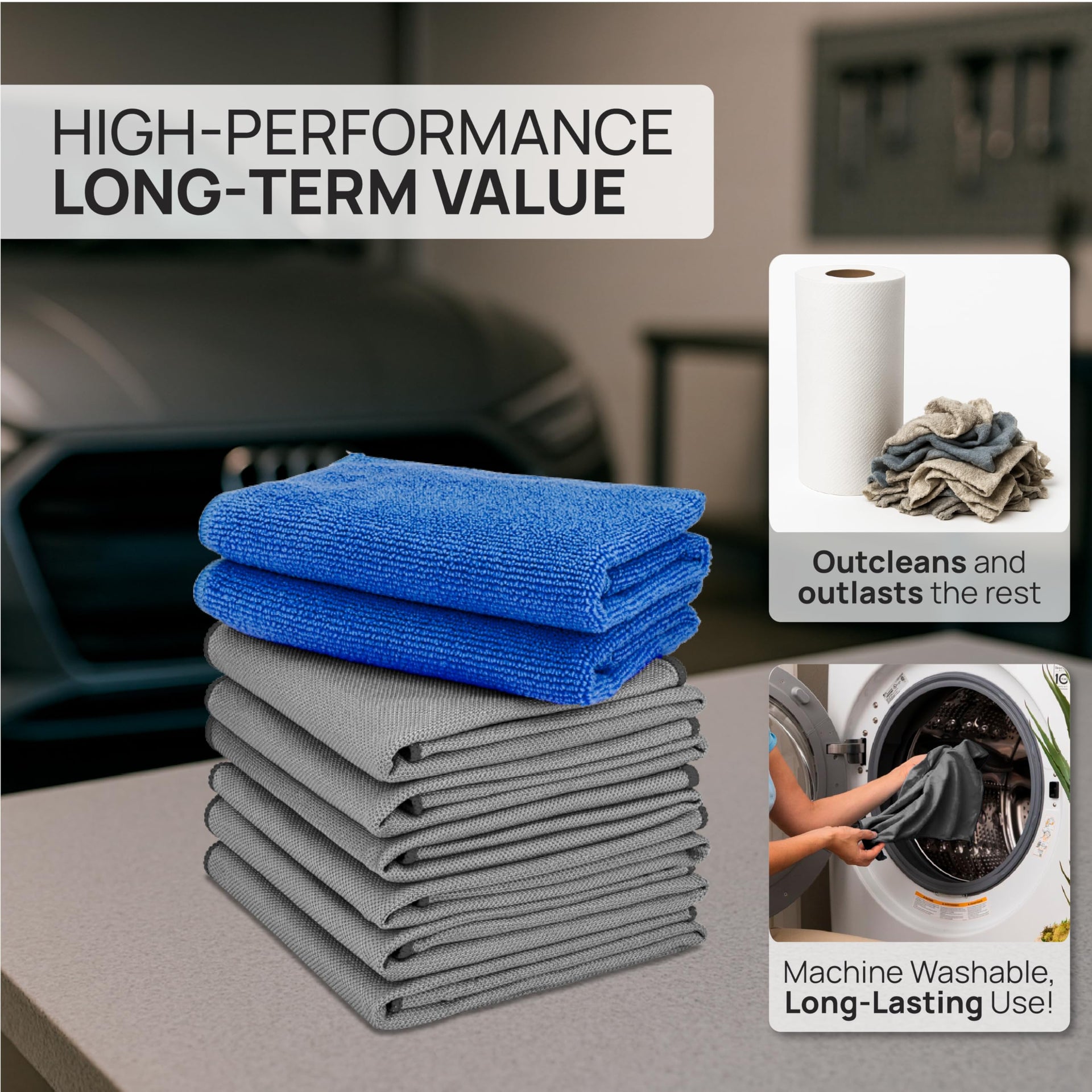 Claro Glass Towels Car Detailing 8