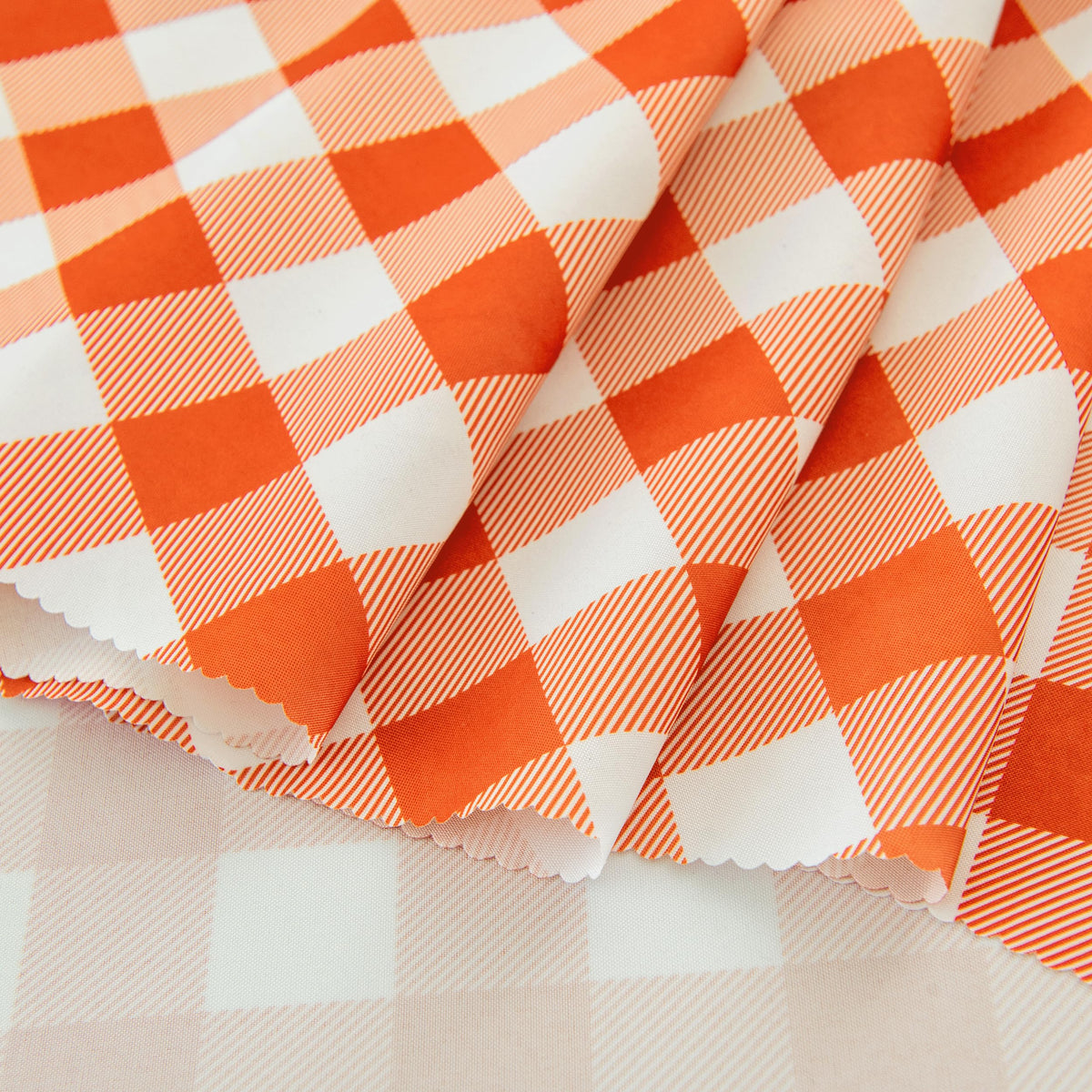 Waterproof Plaid Tablecloth Fabric