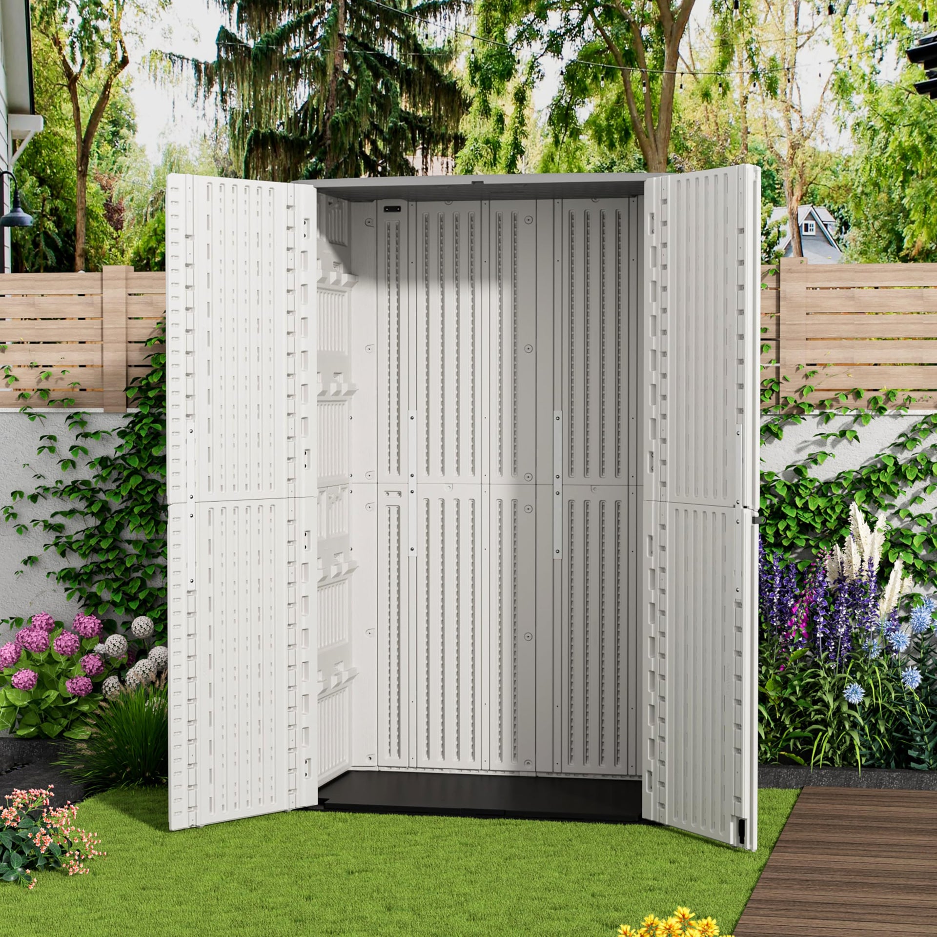 Resin Outdoor Storage Shed