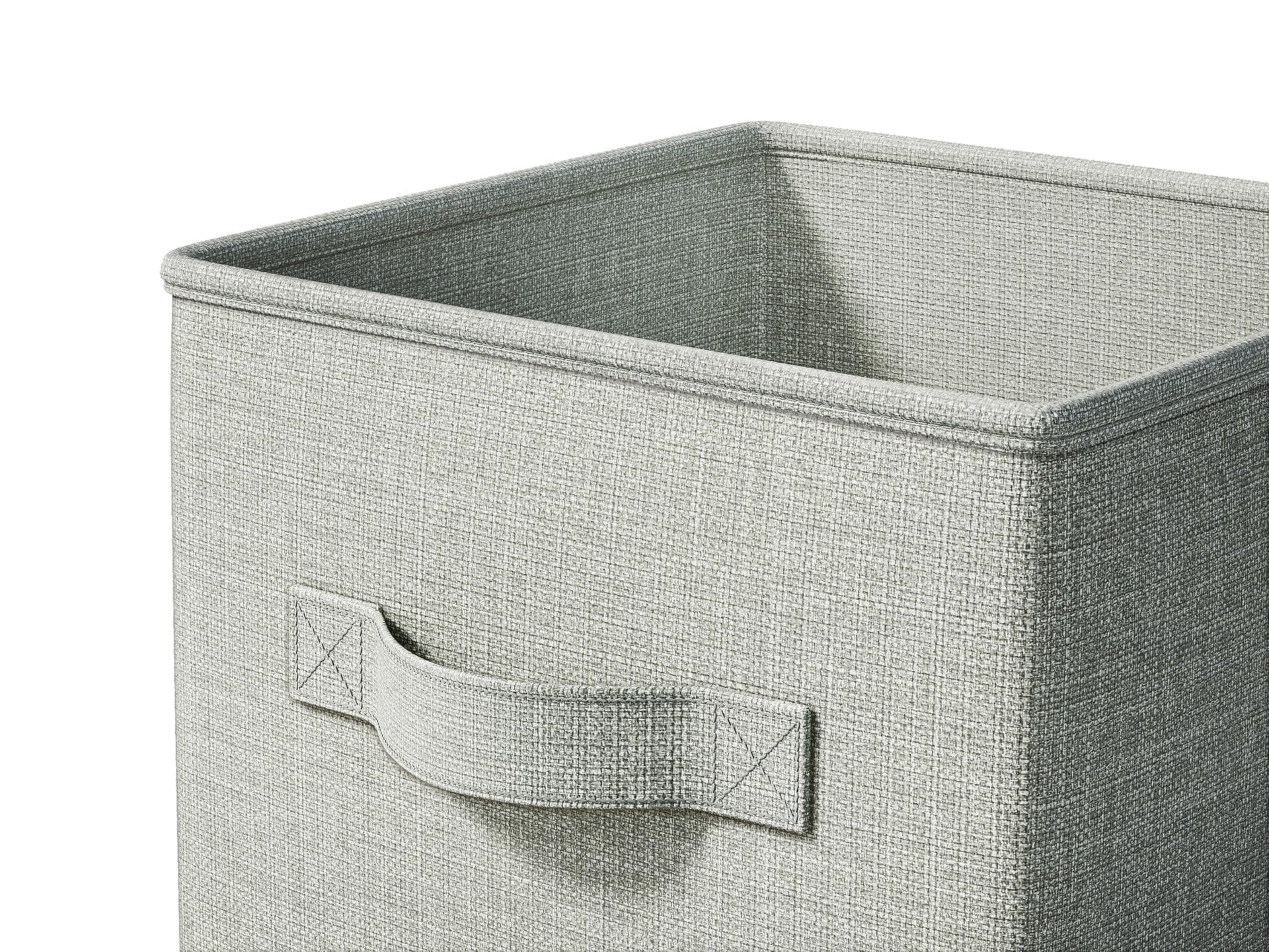 4 Pack Foldable Fabric Closet Storage Bins (4 Count)