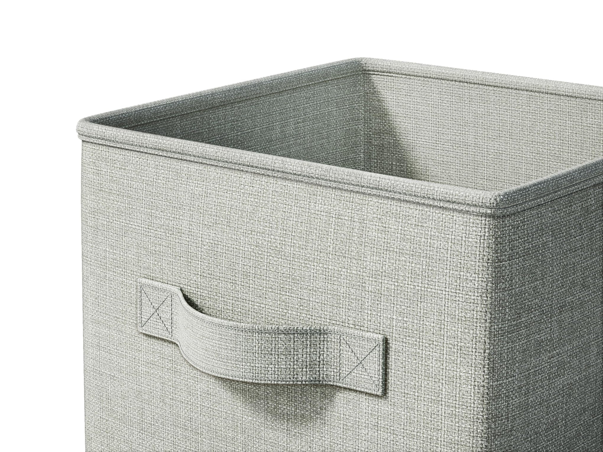 4 Pack Foldable Fabric Closet Storage Bins (4 Count)