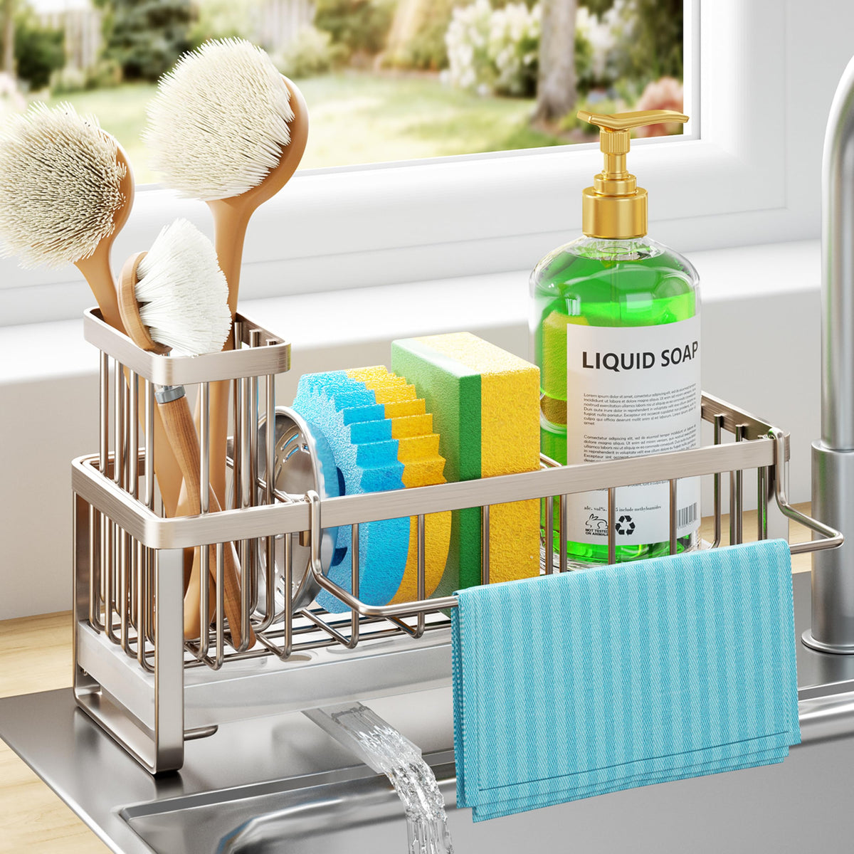 Sponge Holder for Kitchen Sink