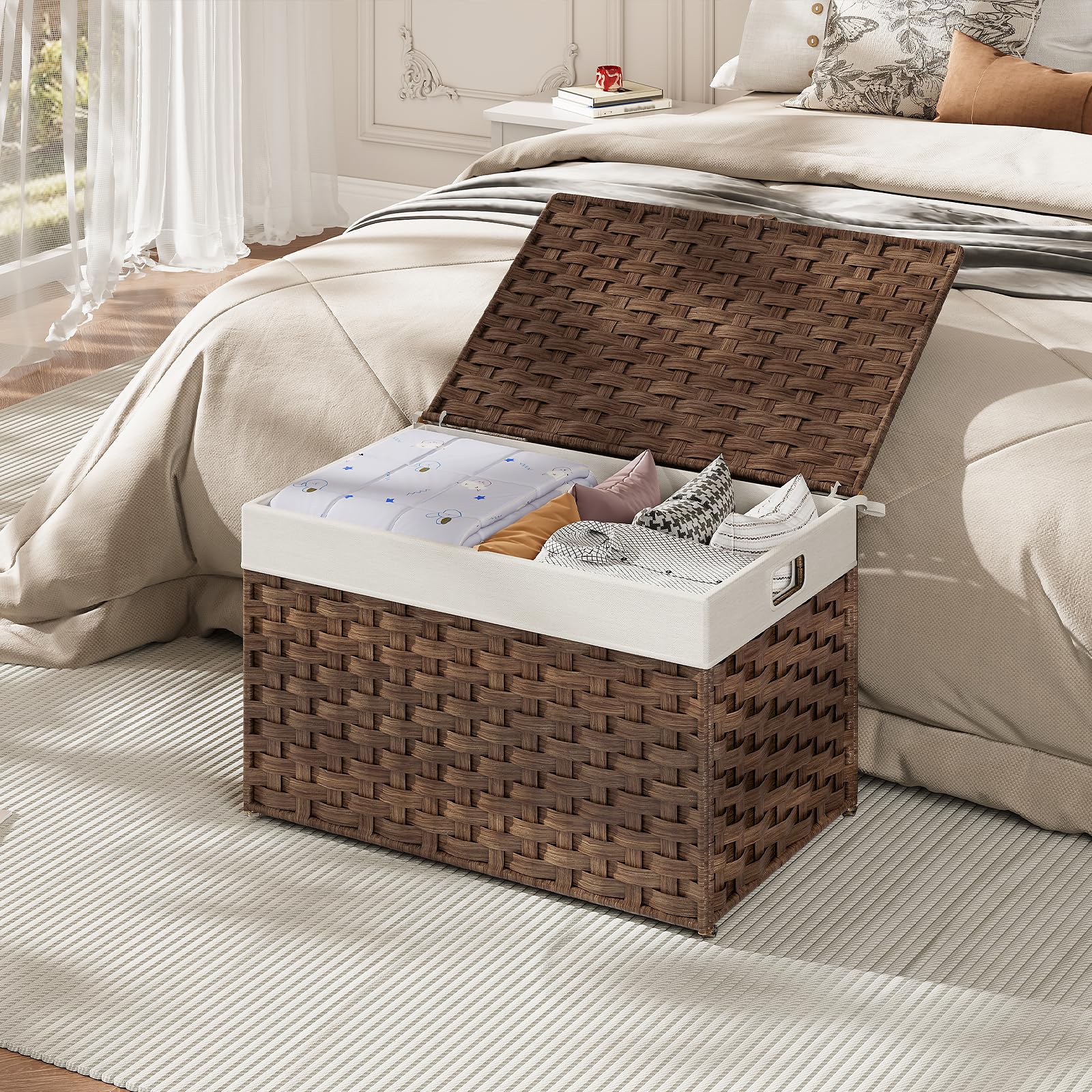 Storage Basket with Lid - ModHome Supplies