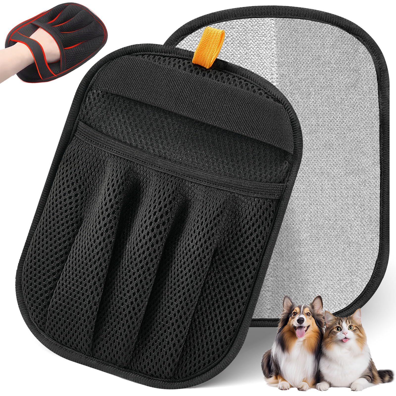 Pet Hair Removal Glove Cat & Dog