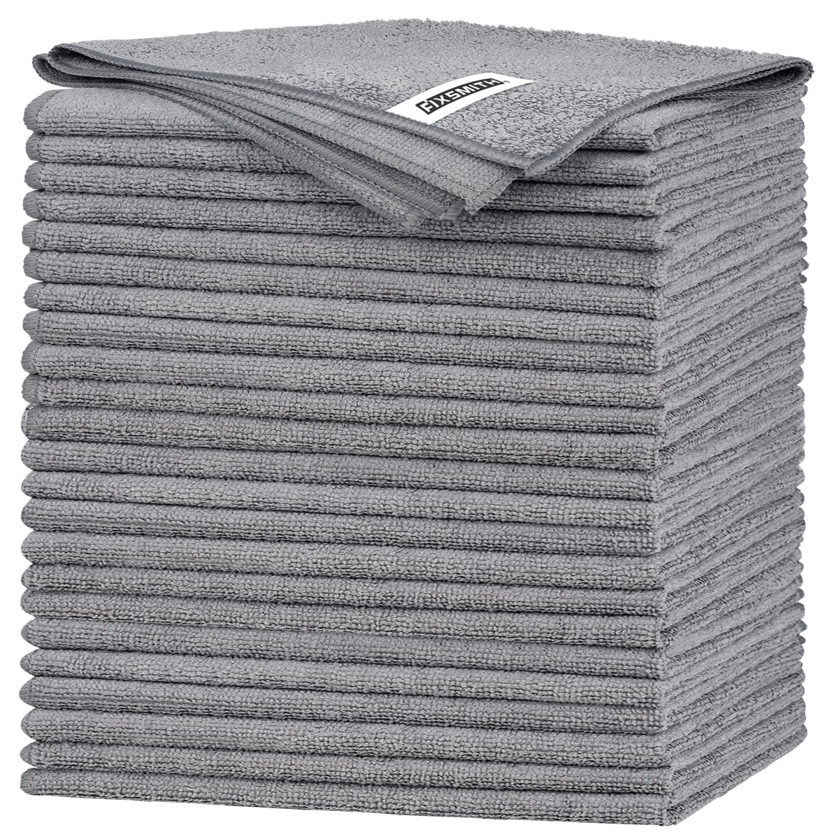 Grey Microfiber Cleaning Cloth (24 Count)
