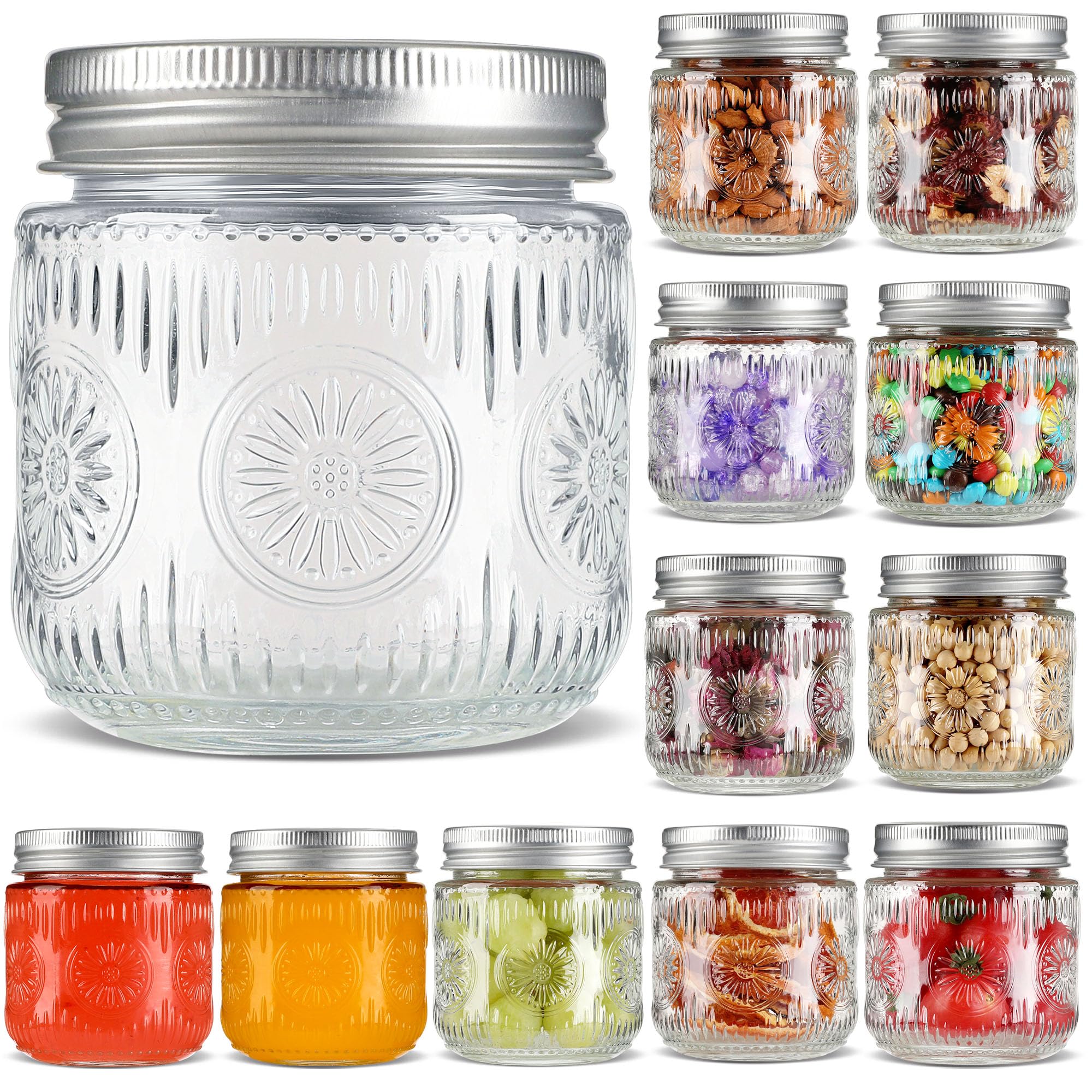 Mason Jars 8 oz (8 fluid ounce(s))