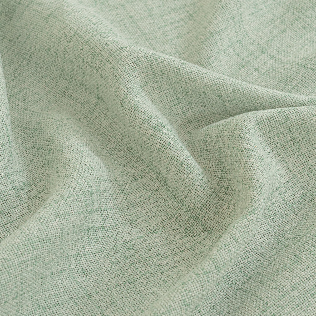 Sage Green Linen Semi Sheer Curtains 72 Inch Length 2 Panels (2 Count)