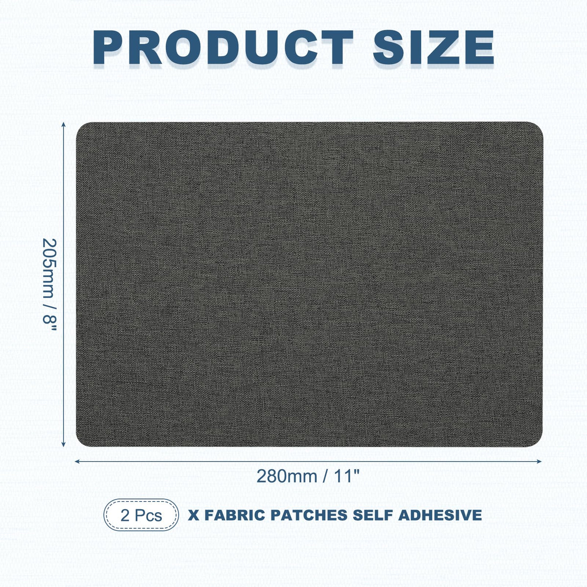 8x11 Inch Linen Repair Patches (2 Count)