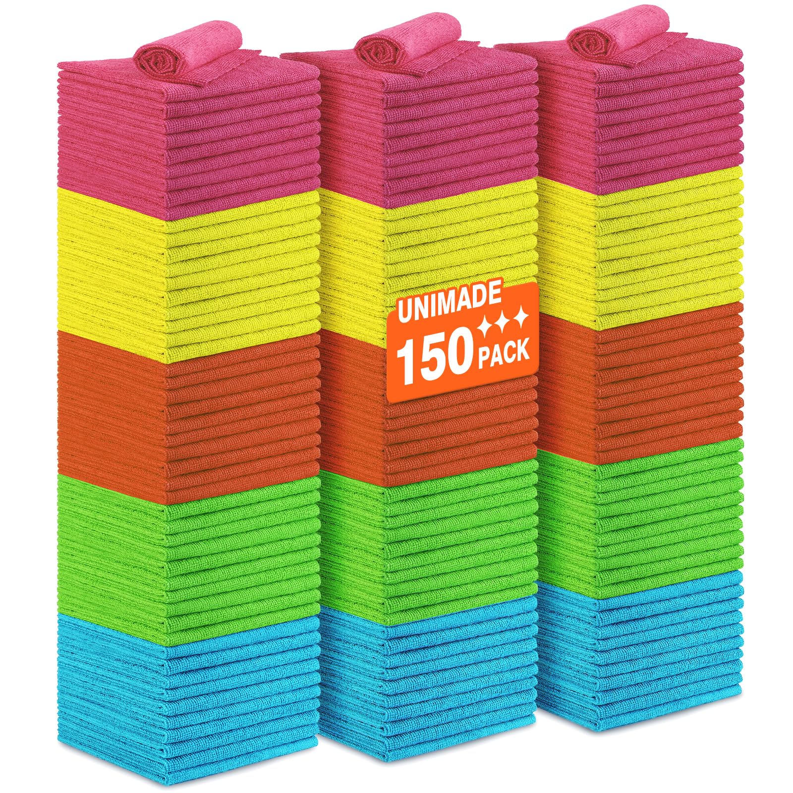 Microfiber Cleaning Cloth (150 Count)