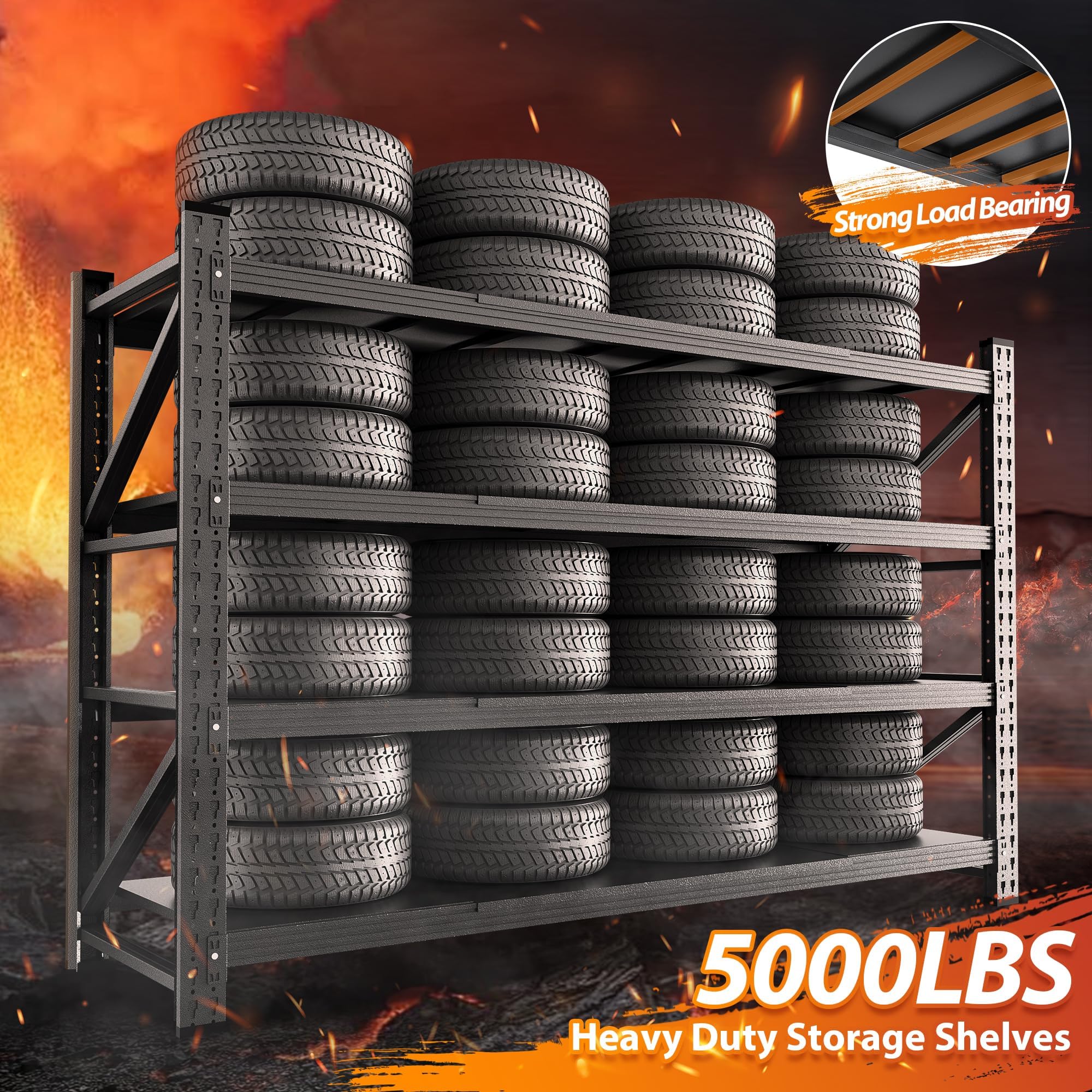 5000LBS Storage Shelves