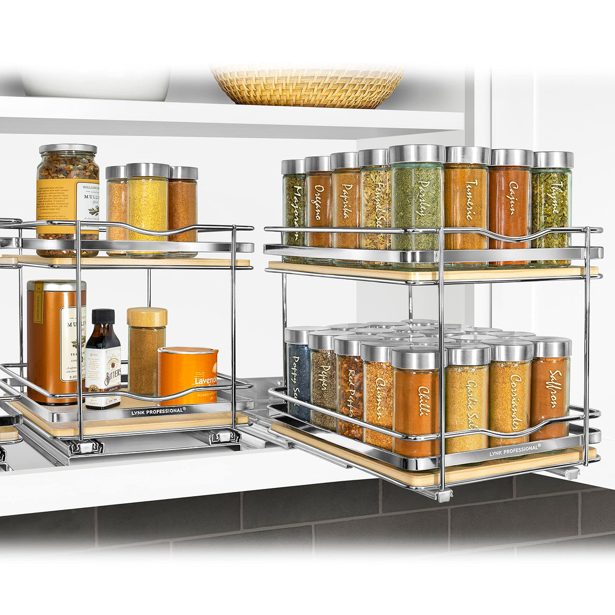 lite™ Pull Out Spice Organization for Cabinets