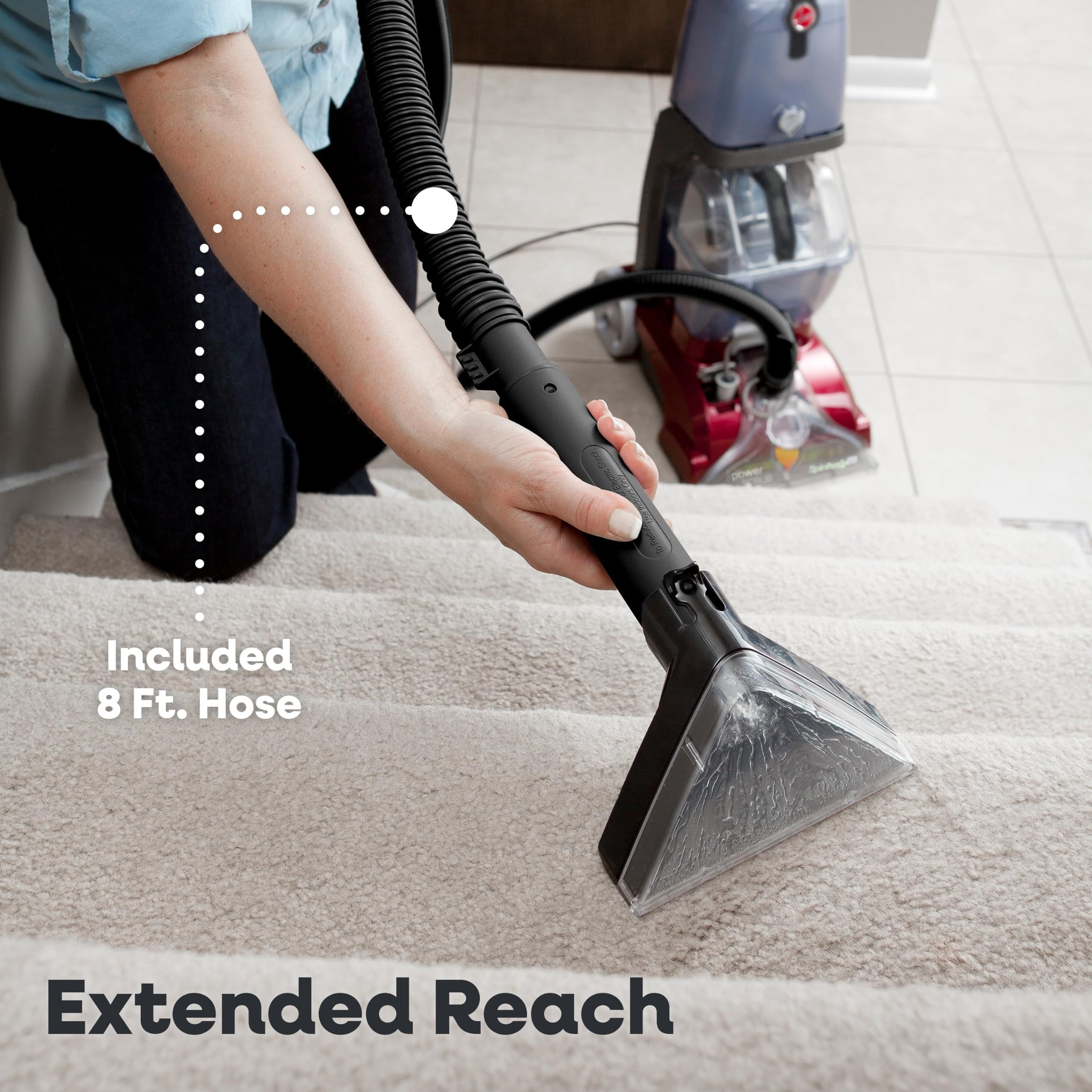 PowerScrub Deluxe Carpet Cleaner Machine