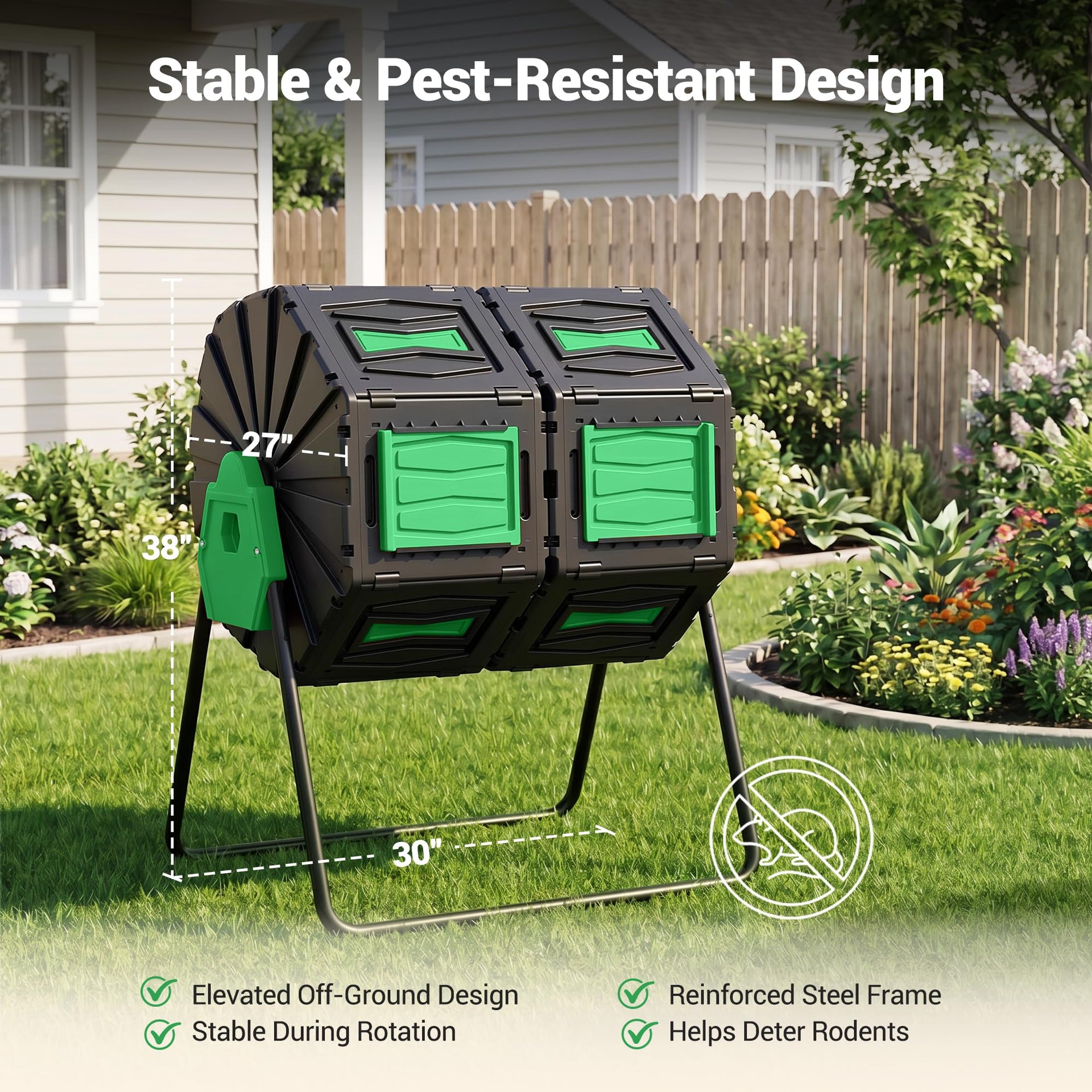 Composter Tumbler Outdoor