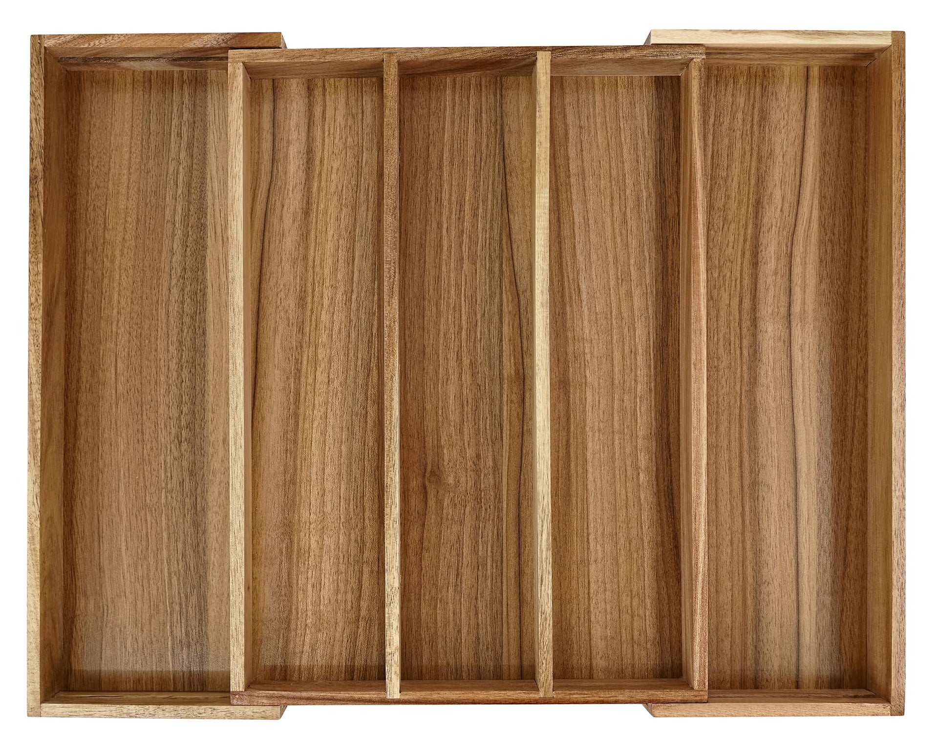 Luxury Acacia Silverware Organizer