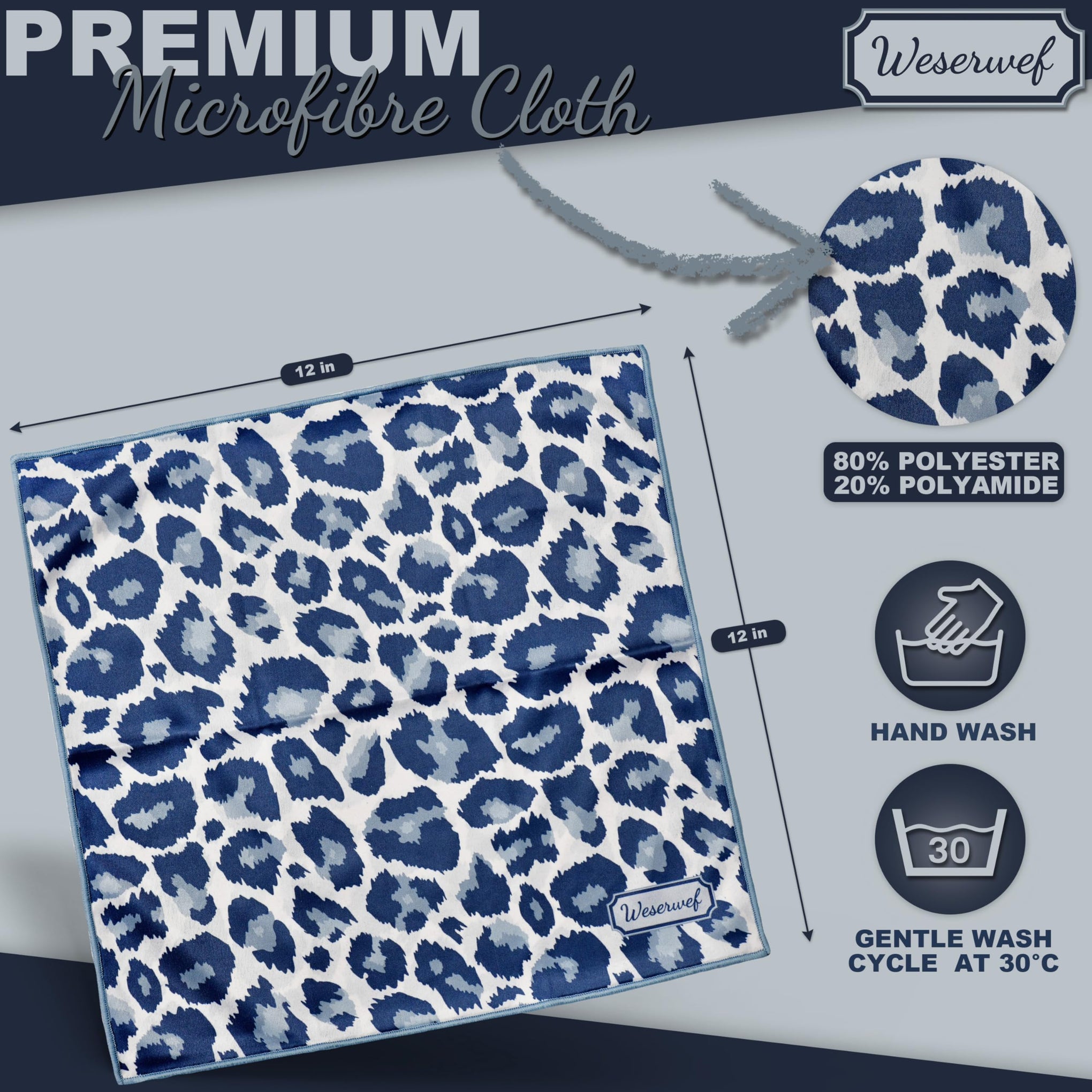 Design Microfiber Glasses Cleaning Cloth
