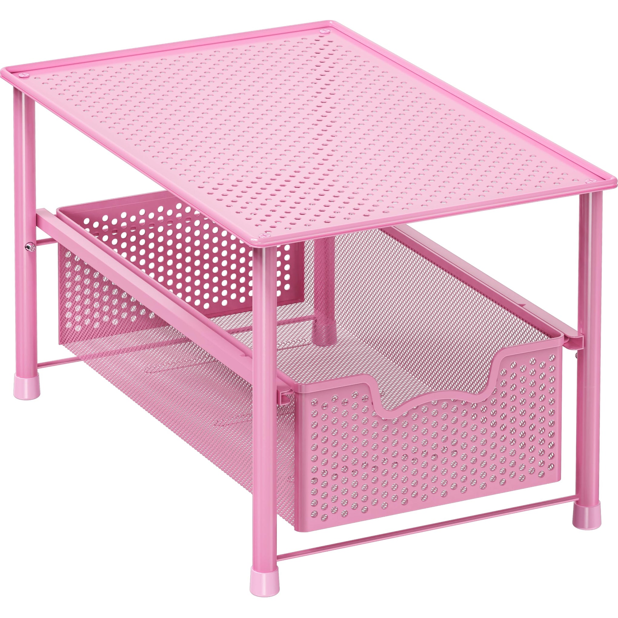Stackable Under Sink Sliding Basket Drawer