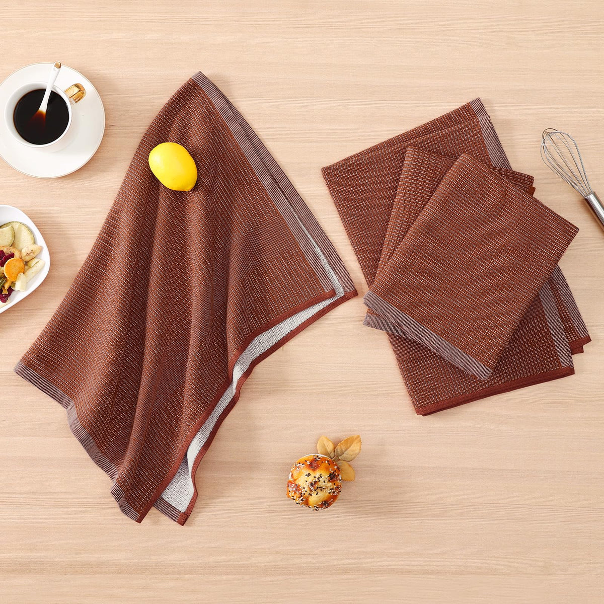 380 GSM Cotton Premium Kitchen Towels 12 Pack (12 Count)