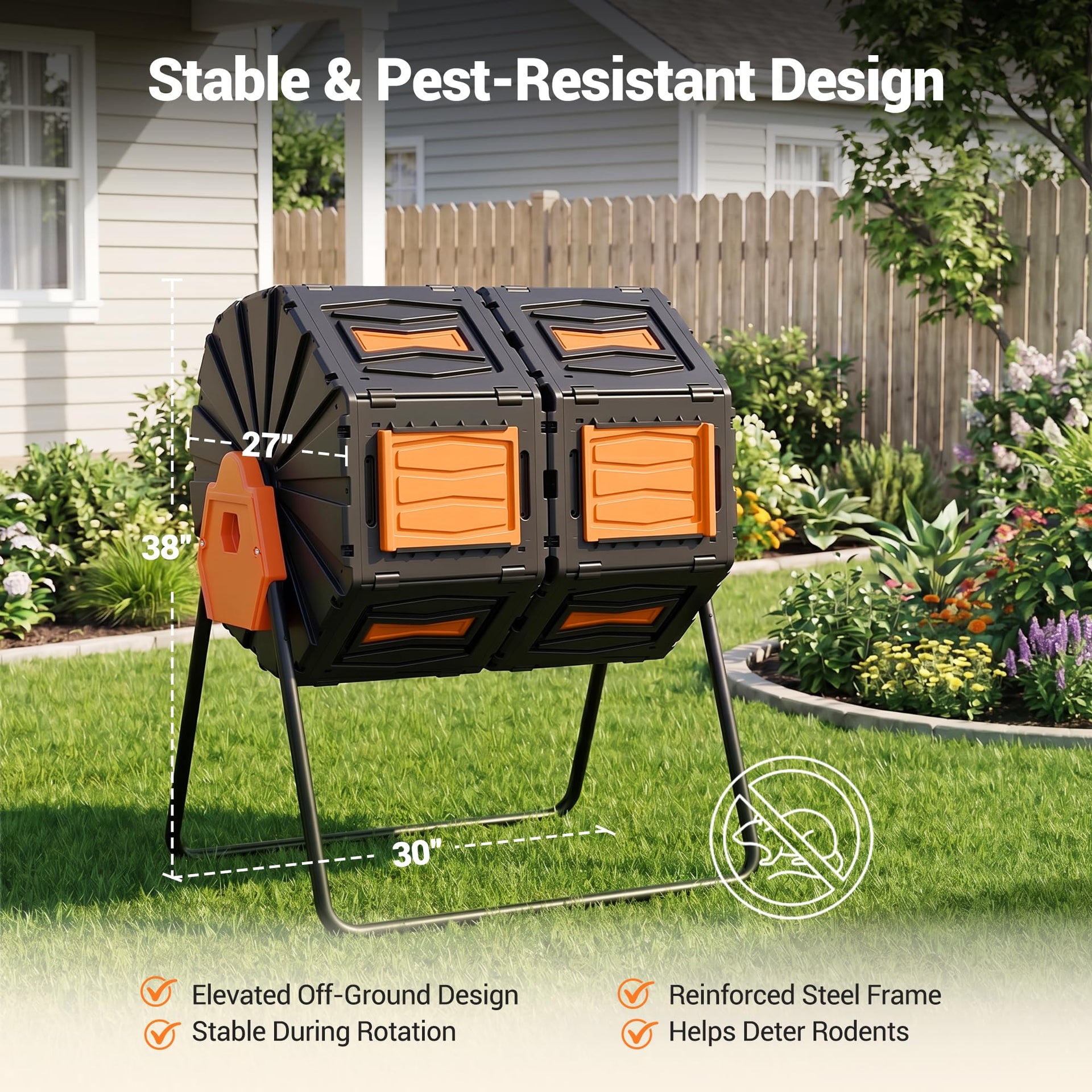 Composter Tumbler Outdoor