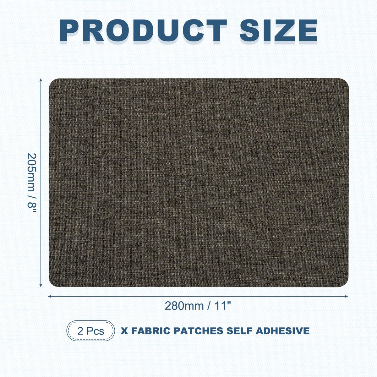 8x11 Inch Linen Repair Patches (2 Count)