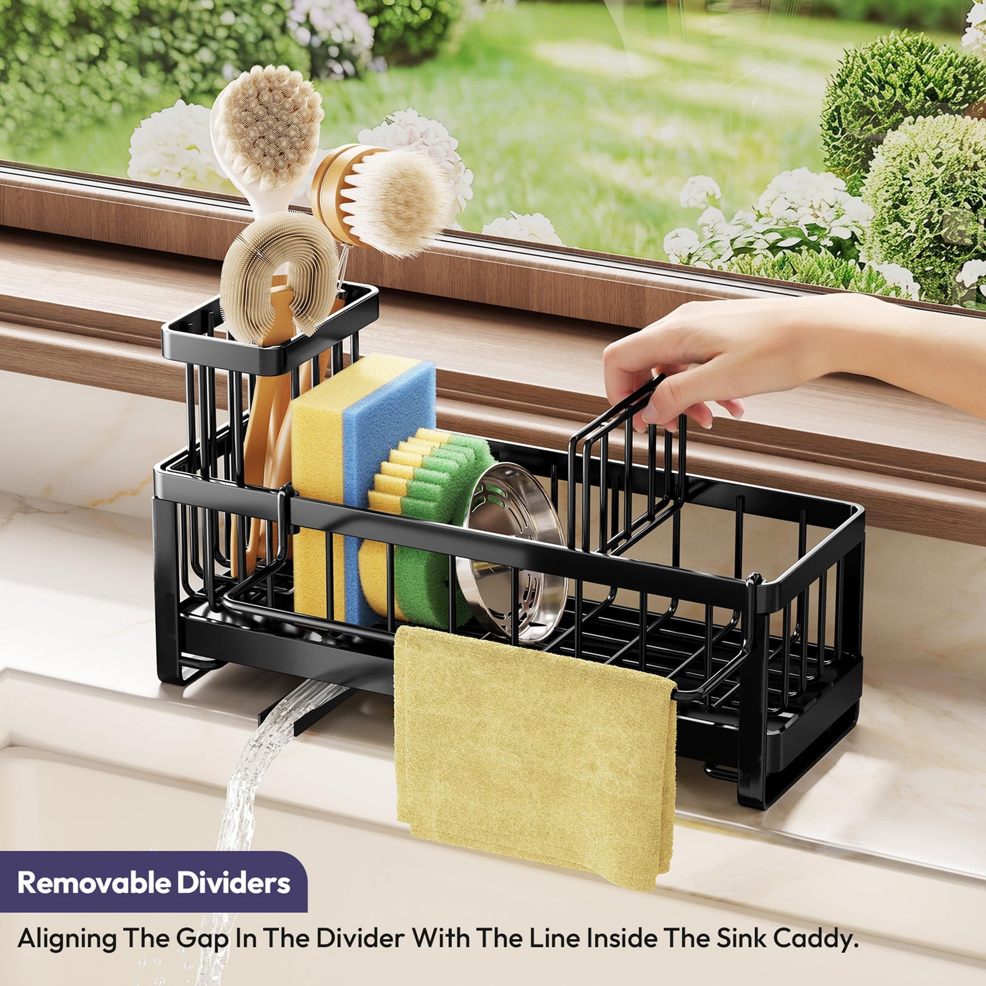 Sponge Holder for Kitchen Sink