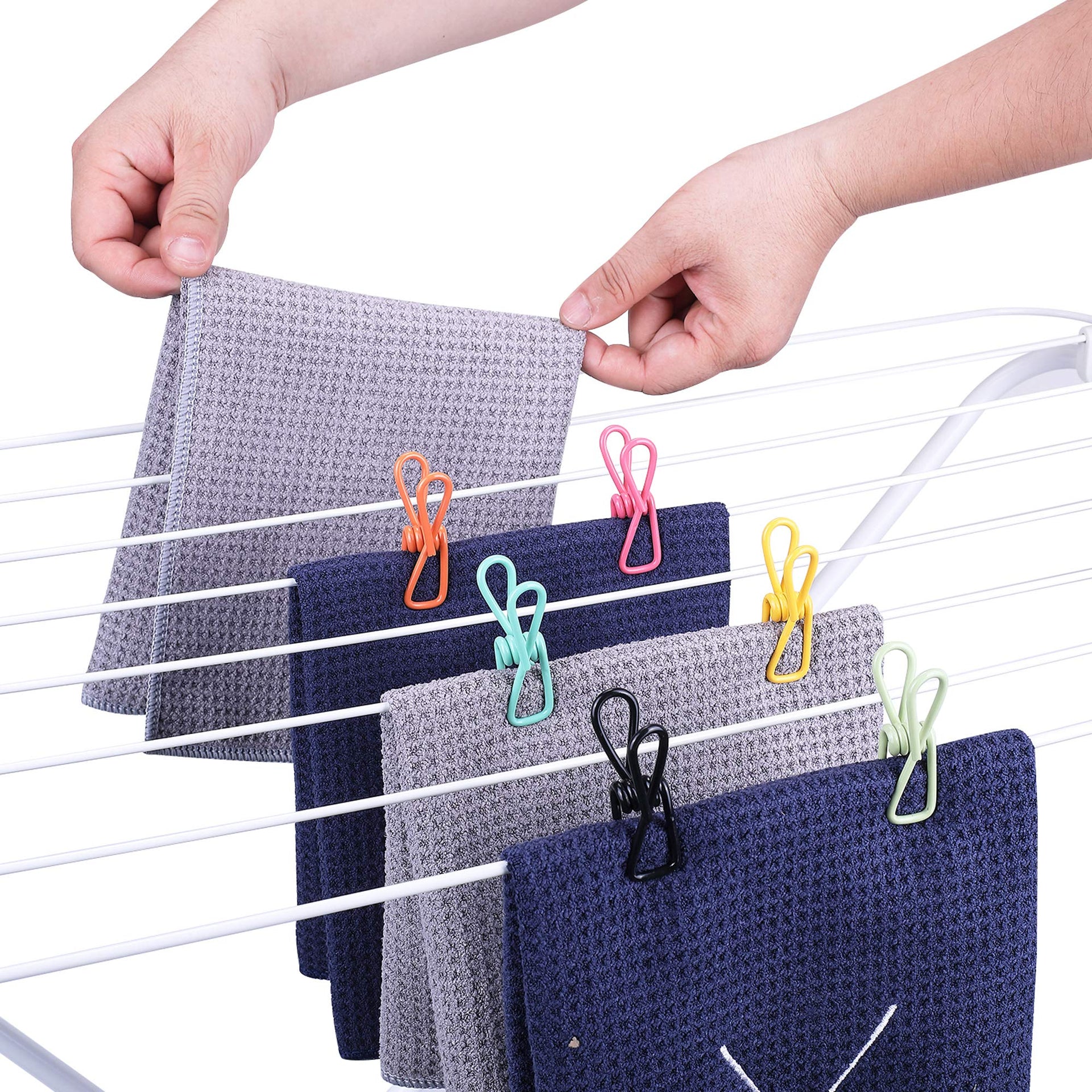 30 Pack Assorted Chip Bag Clips Utility (30 Count)