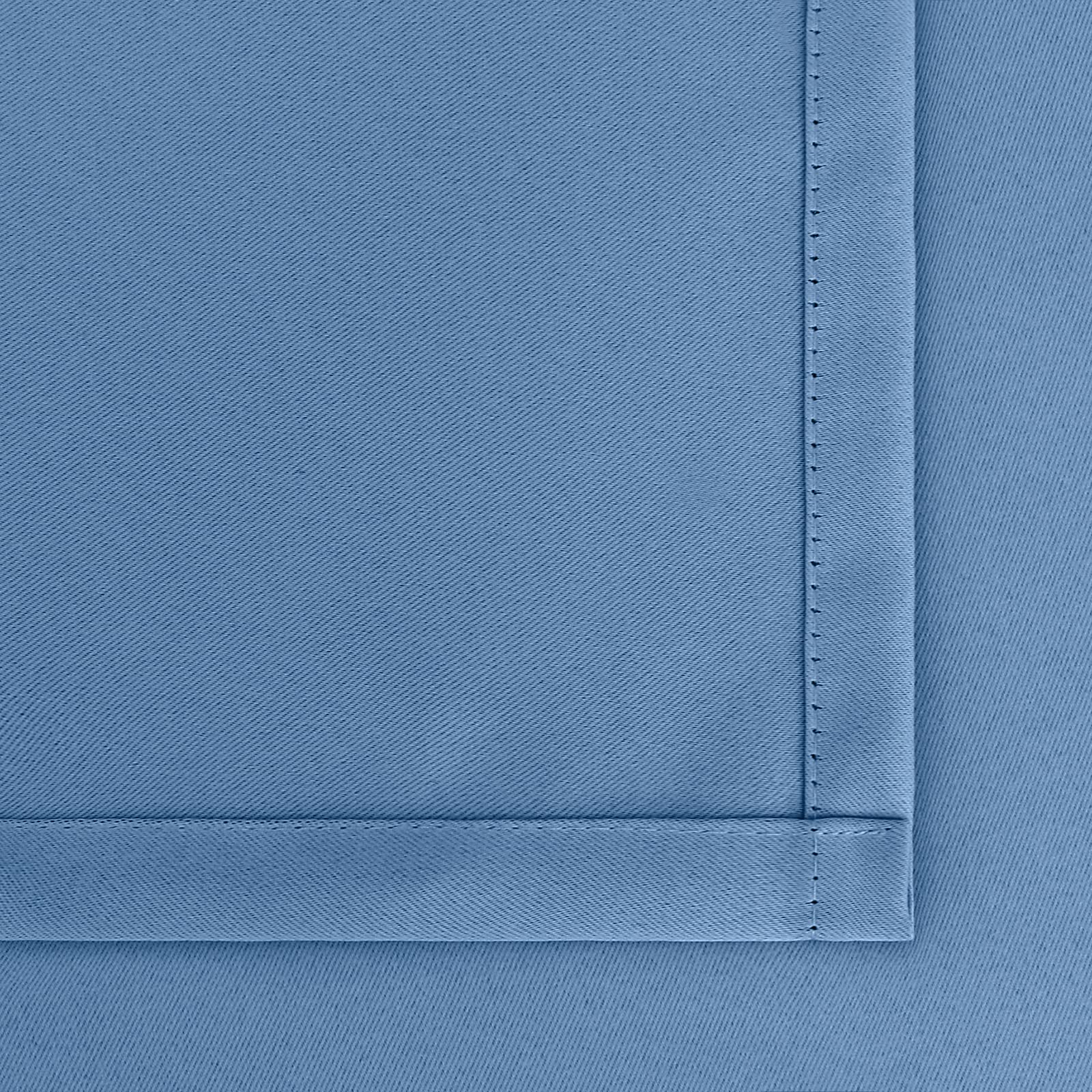 Light Blue Blackout Curtains 63 Inch Length for Bedroom