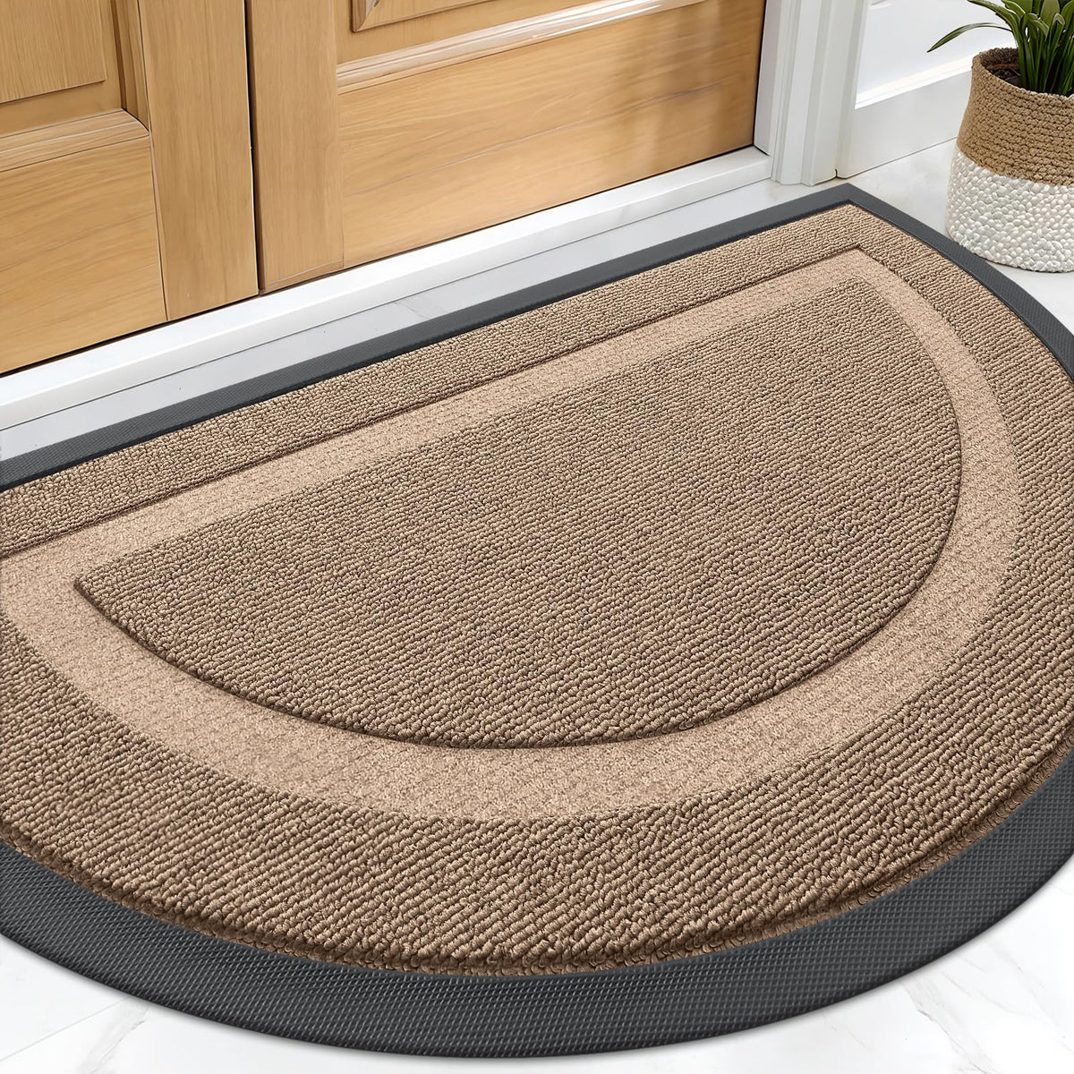 Half Circle Front Door Mat Outside 33x21 All