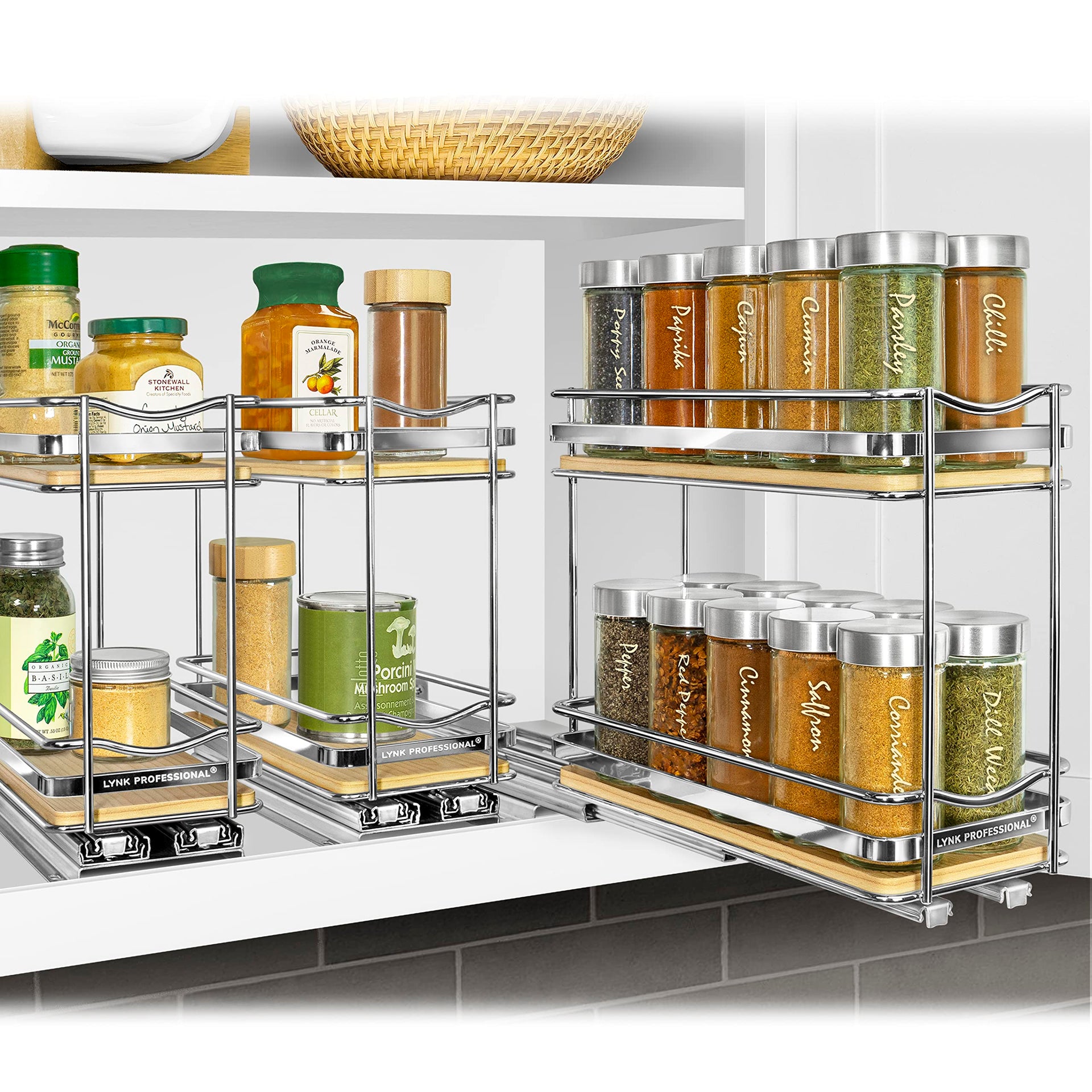 lite™ Pull Out Spice Organization for Cabinets