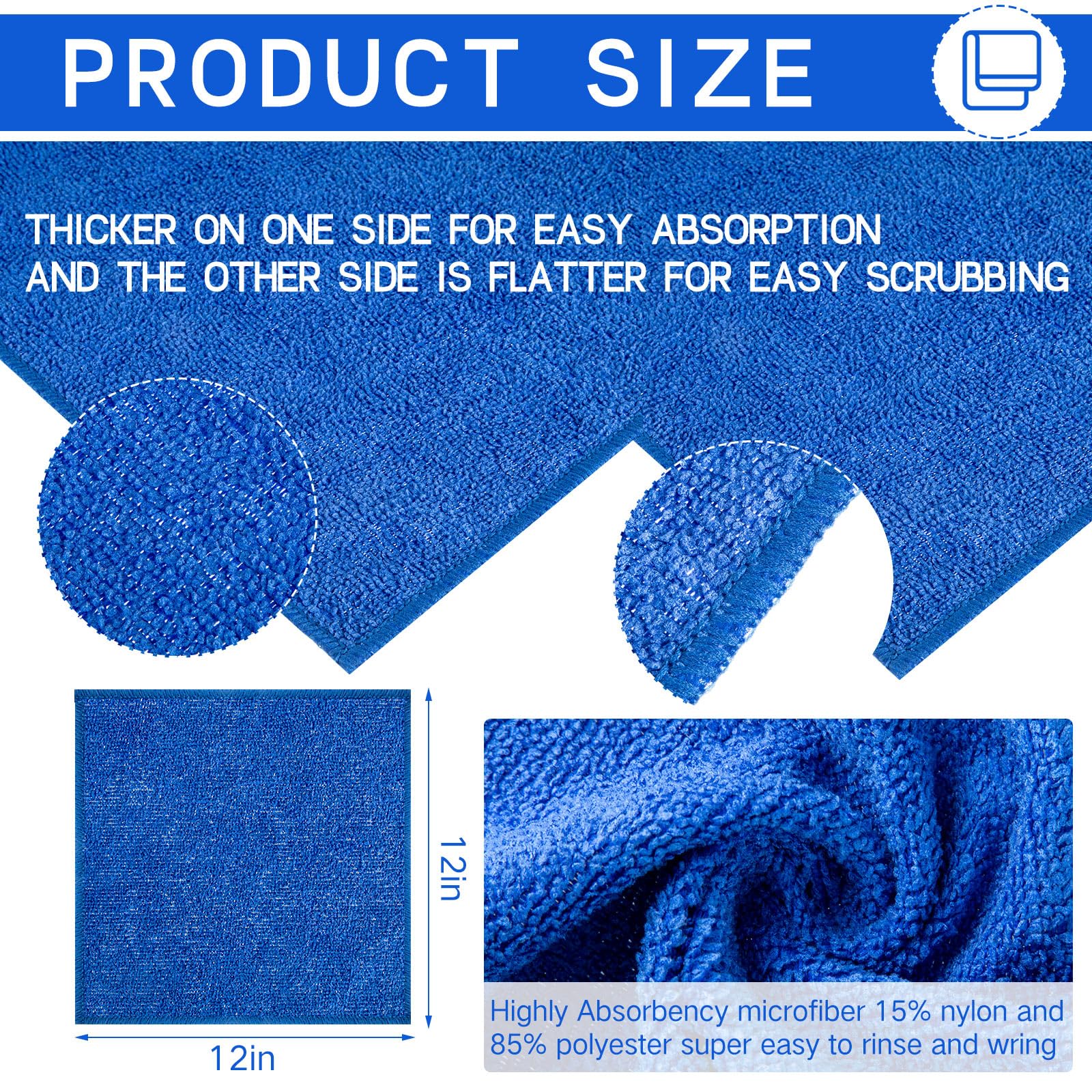 200 Microfiber Cleaning Cloths