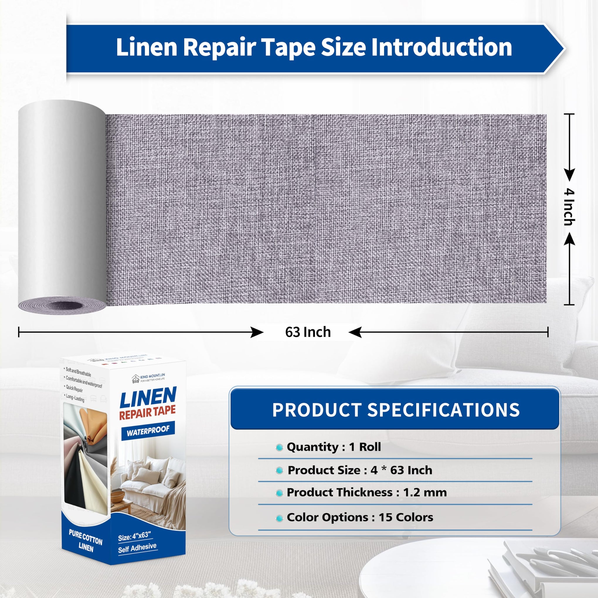 Linen Repair Patches