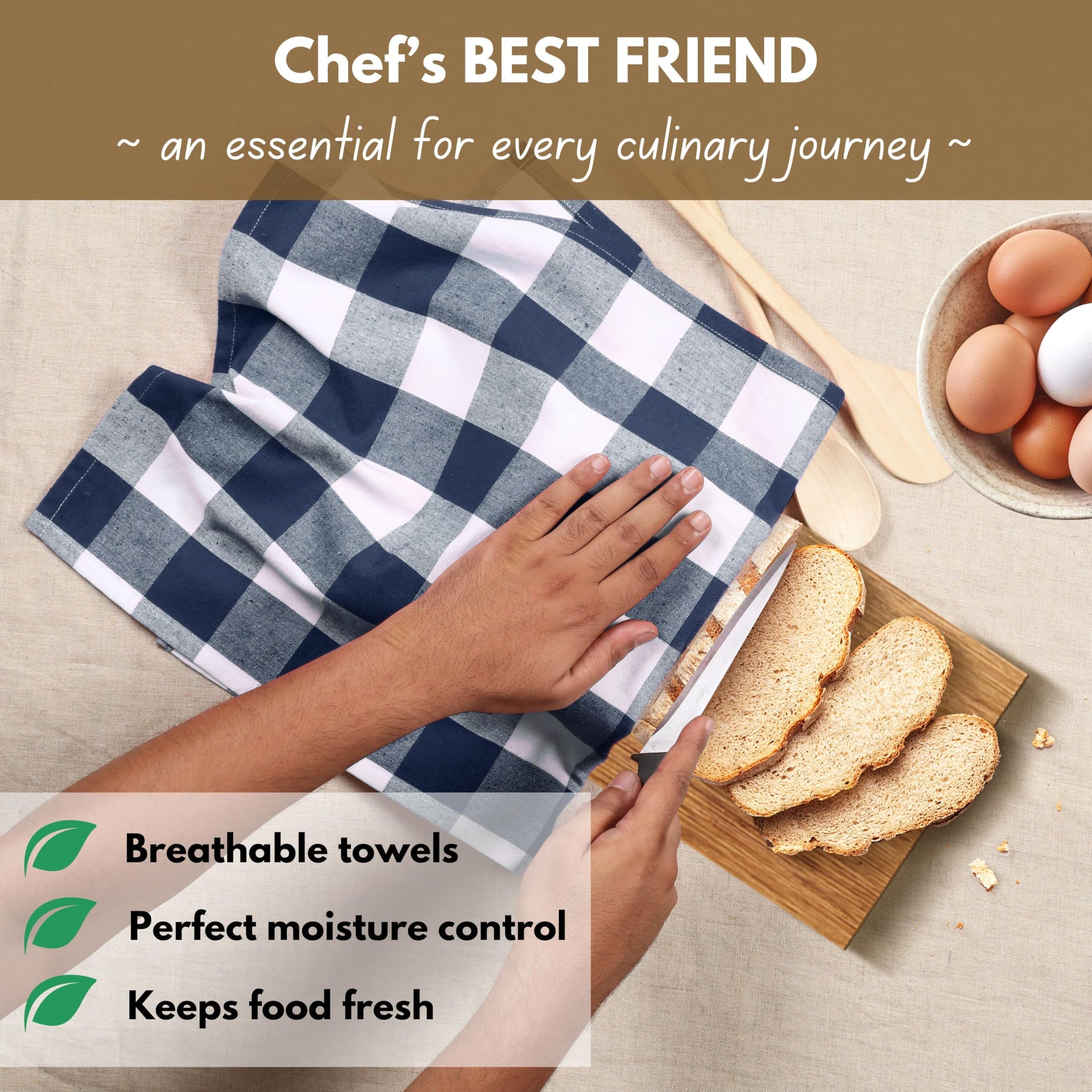 12 Pack Kitchen Towel with Hanging Loop 16x26 inches (12 Count)
