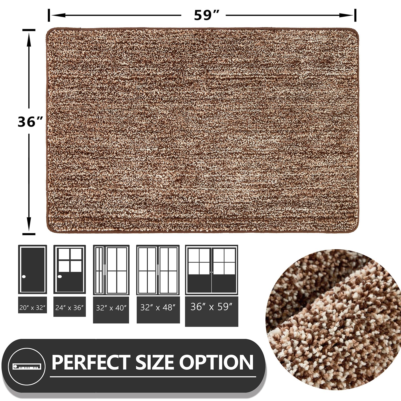 Indoor Doormat 36"x60"