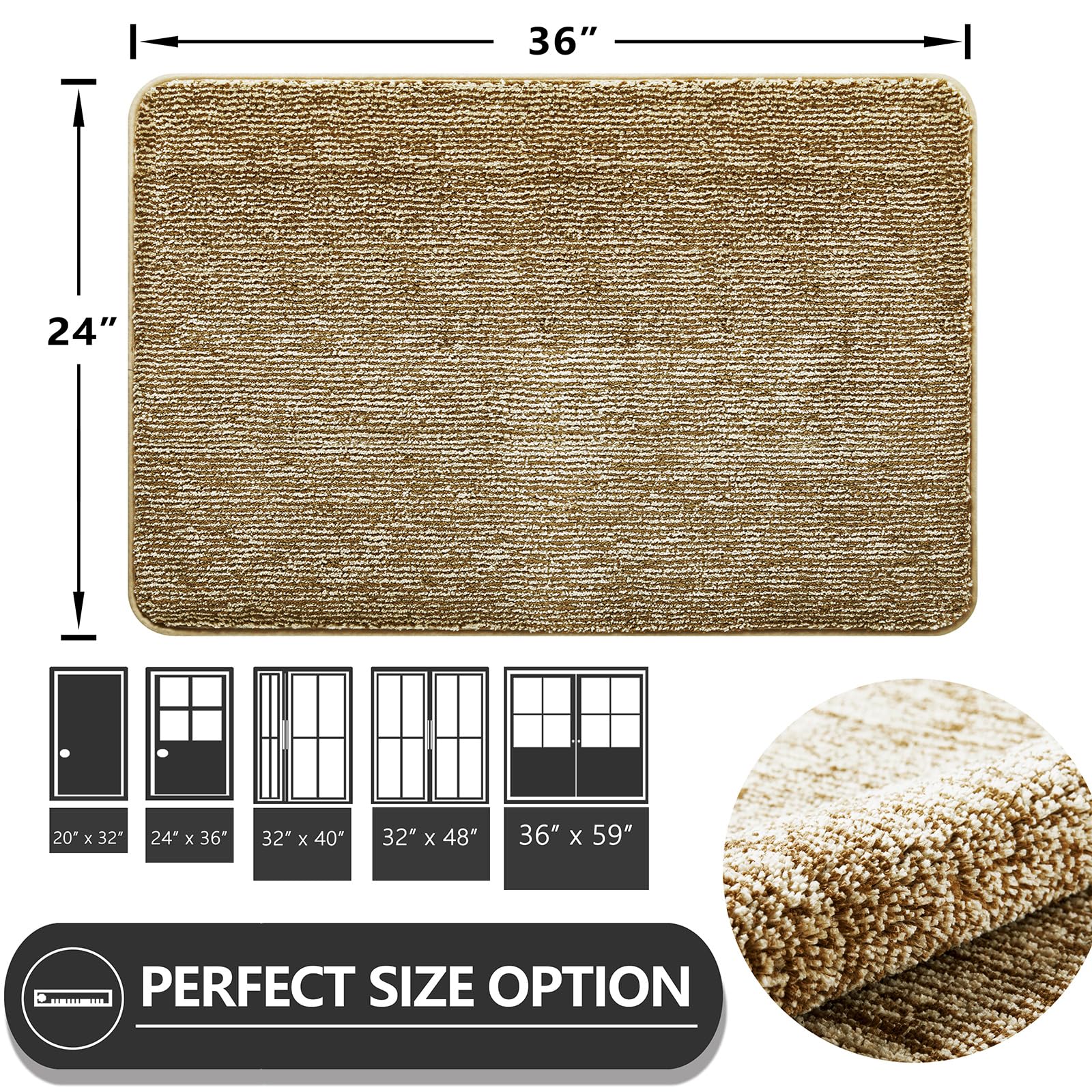 Dirt Trapper Door Mat 24" x 36"