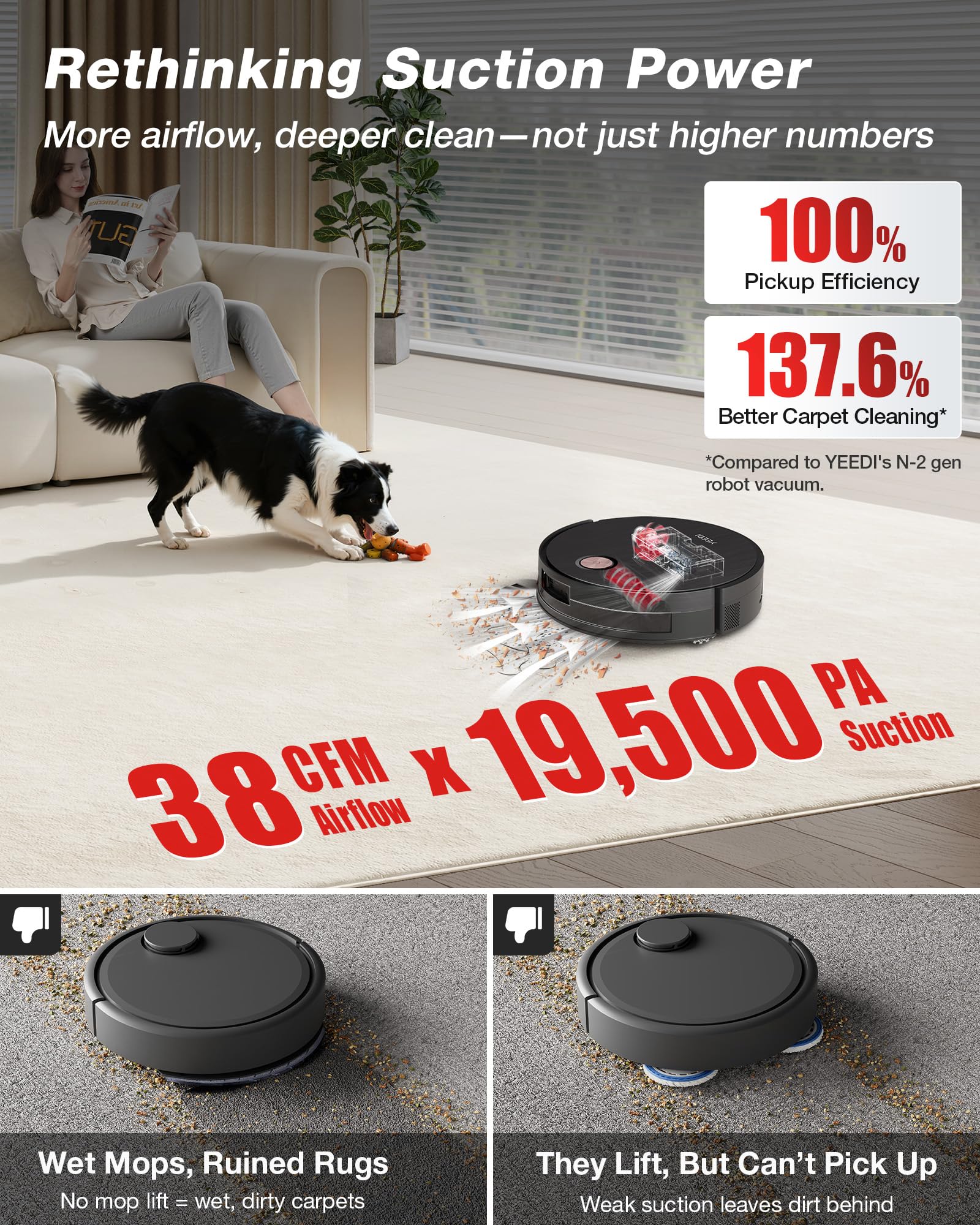 by ECOVACS S20 Infinity Robot Vacuum and Mop