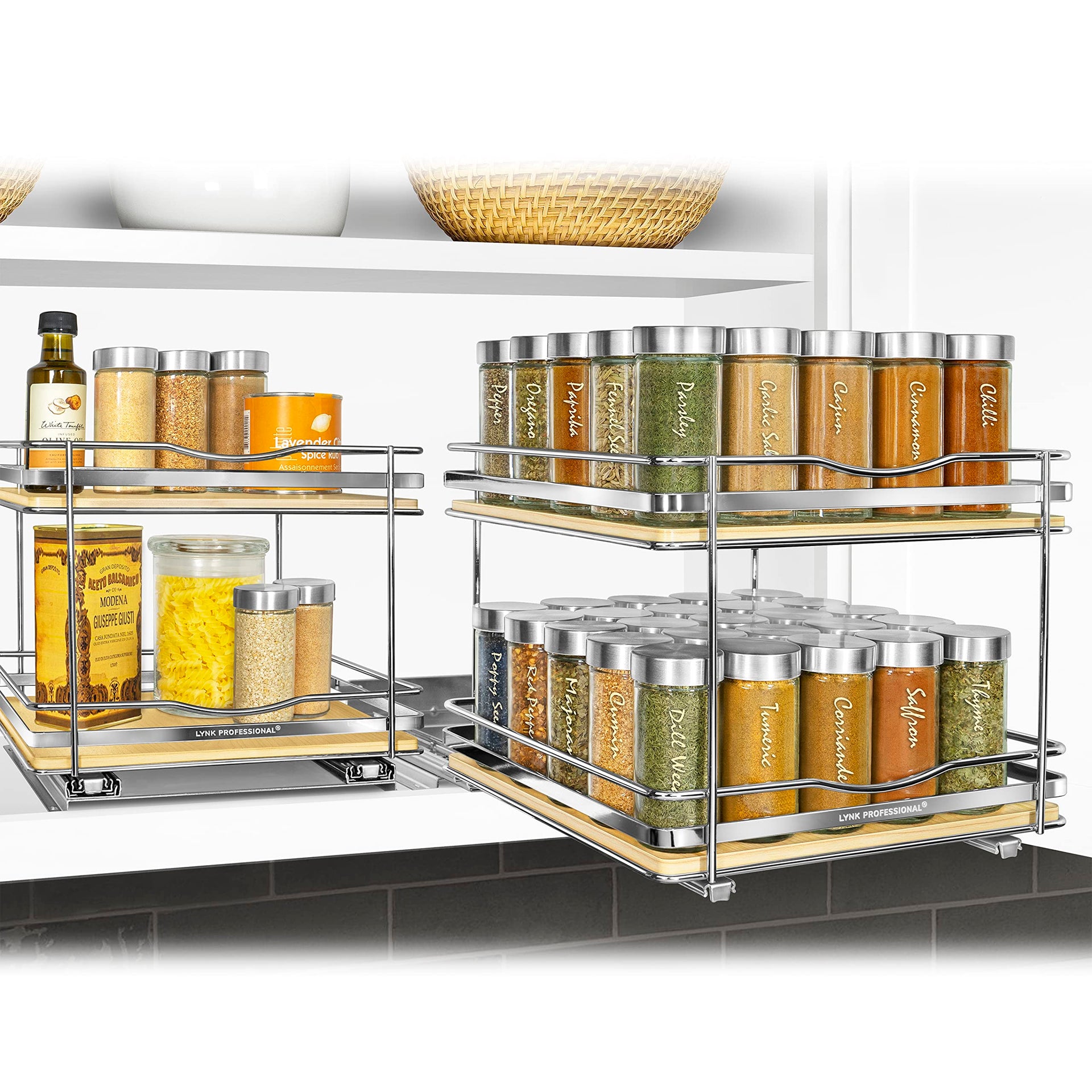 lite™ Pull Out Spice Organization for Cabinets