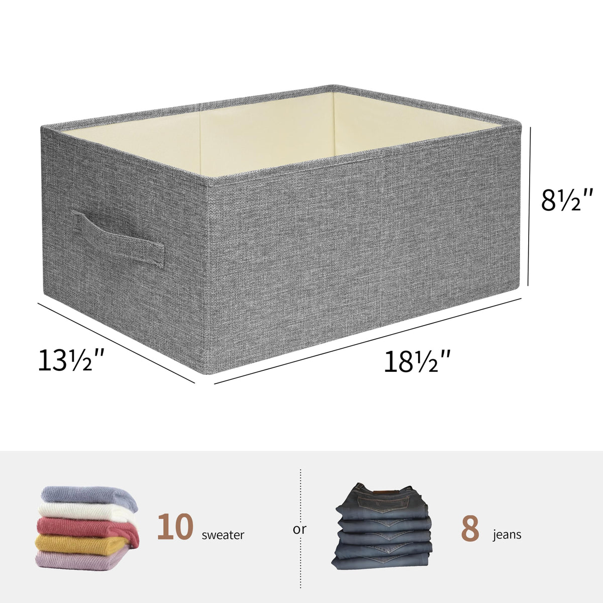 Linen Folding Storage Bins