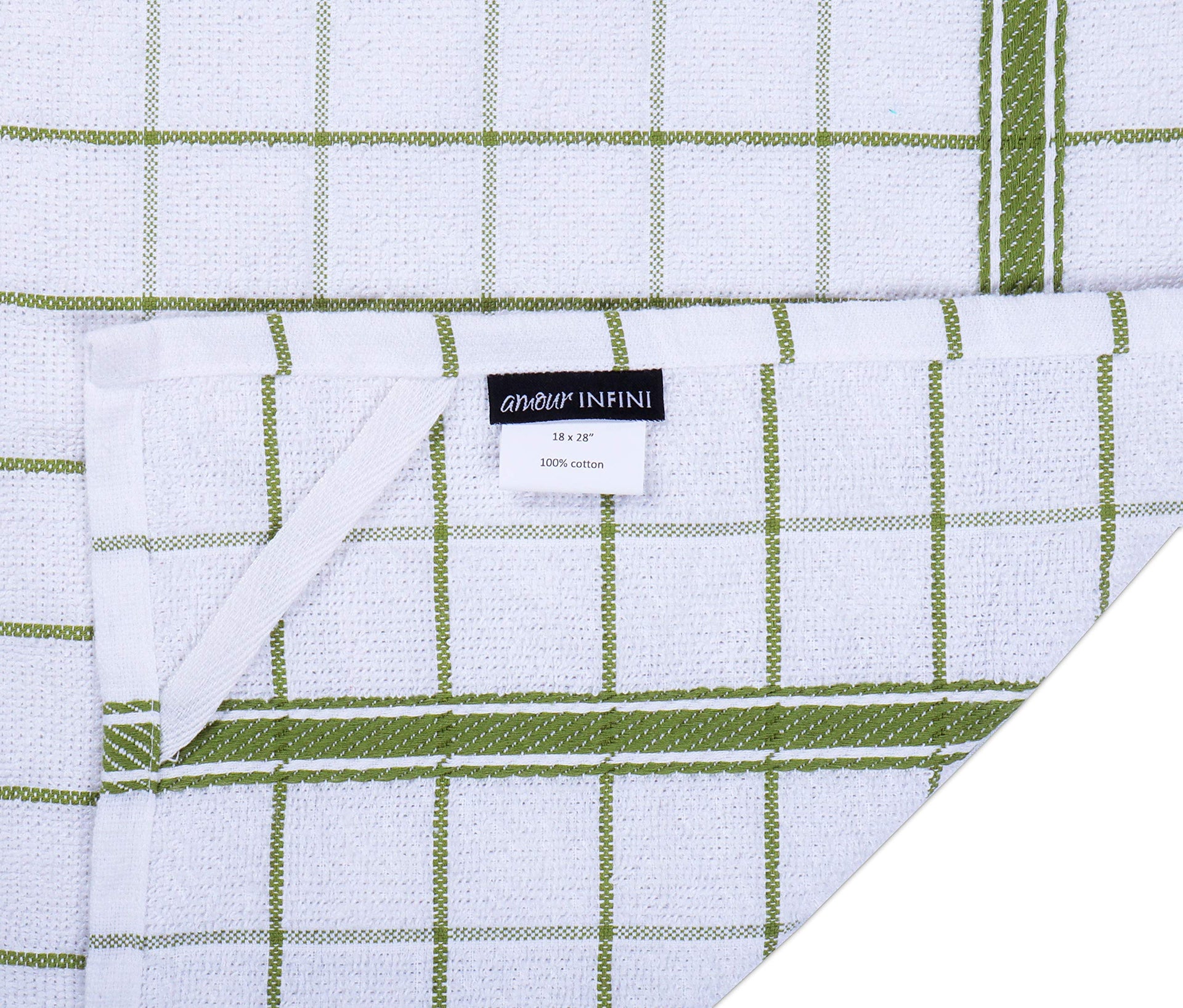 Terry Cotton Kitchen Towels 4 (4 Count)