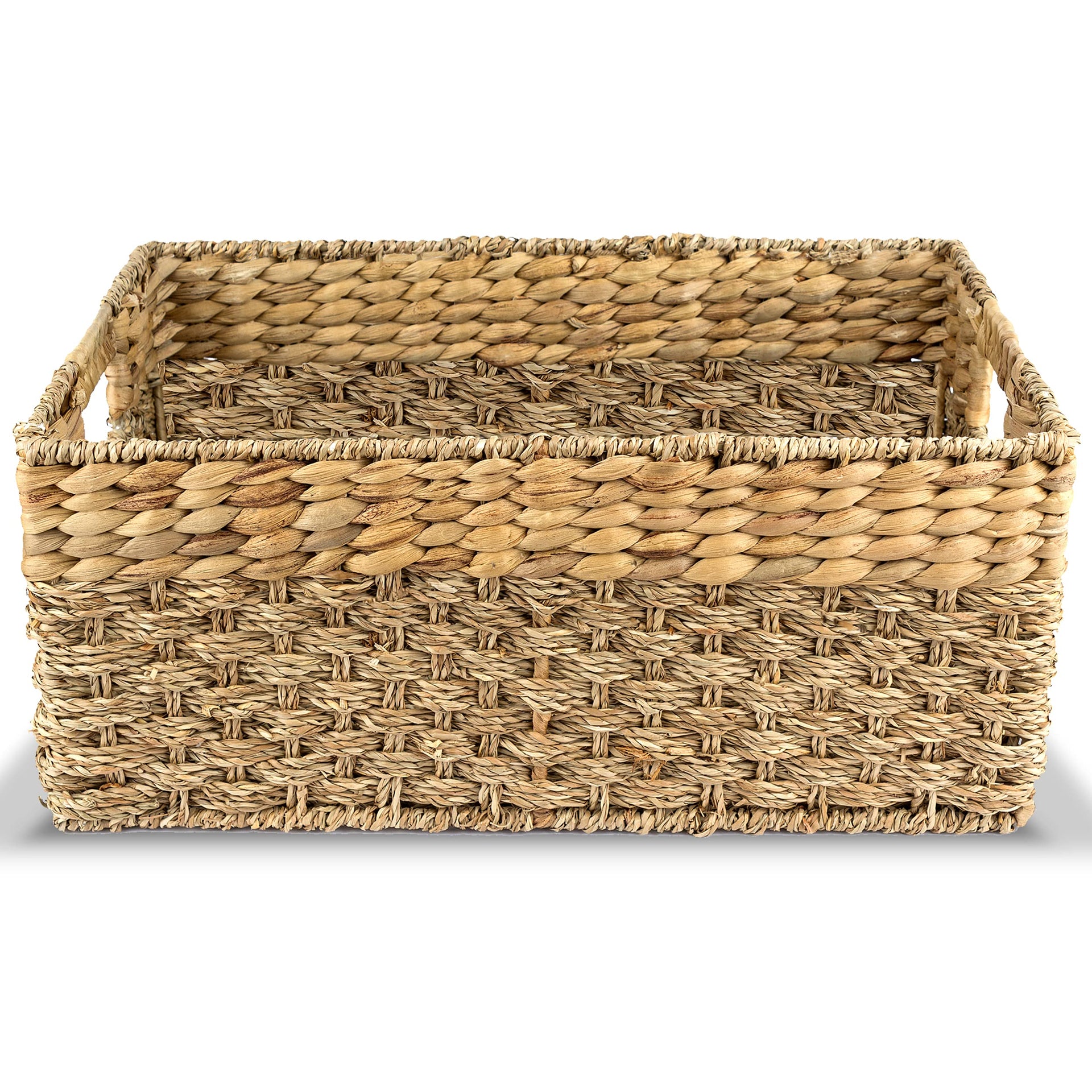 Large Wicker Storage Baskets with Handles