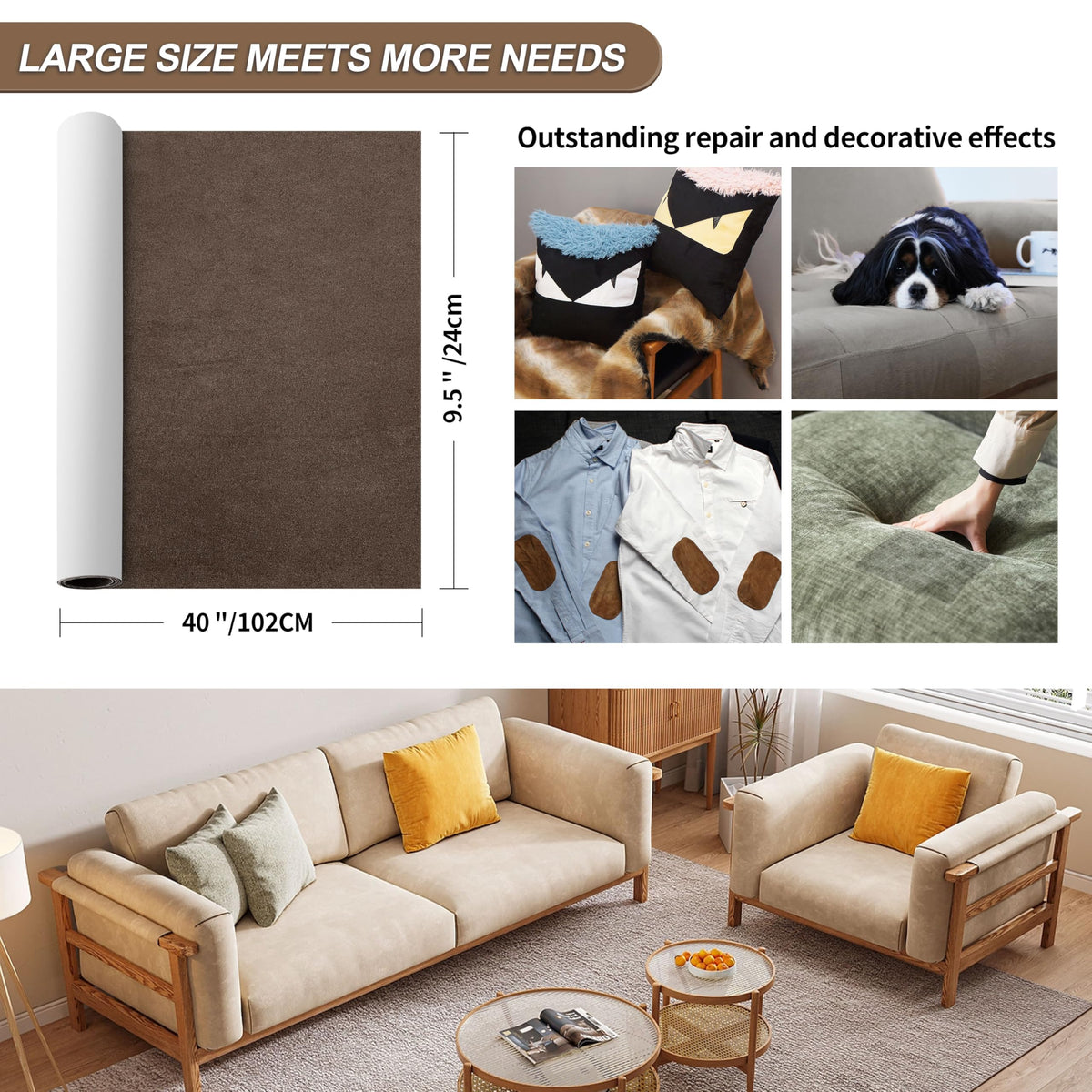 Sofa Fabric Repair Patch