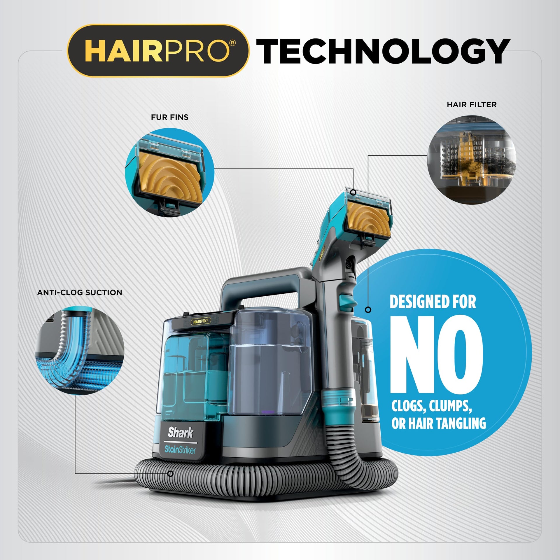 StainStriker HairPro Portable Stain Cleaner